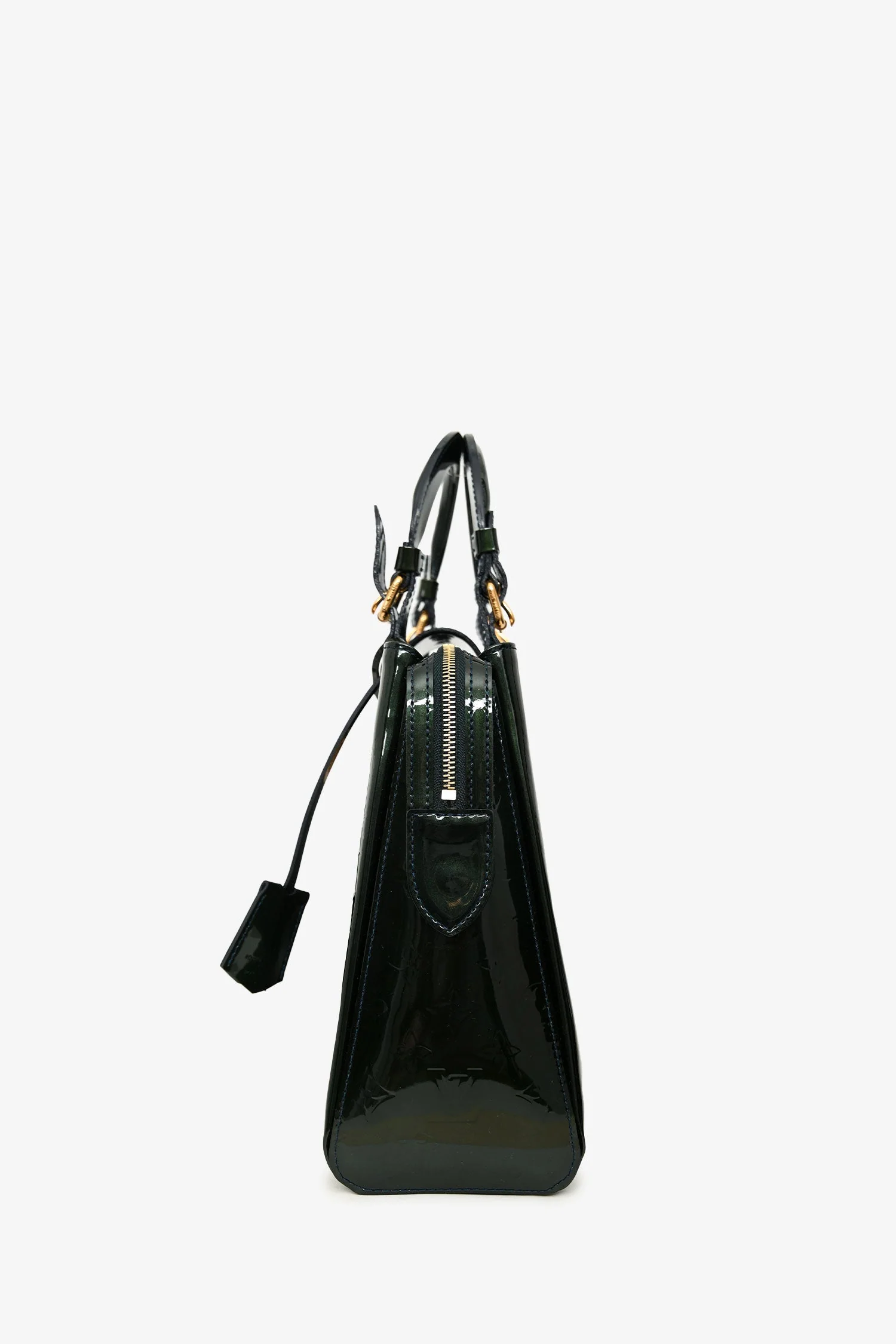 Louis Vuitton Blue Nuit Monogram Vernis Melrose Avenue Bag - Image 4