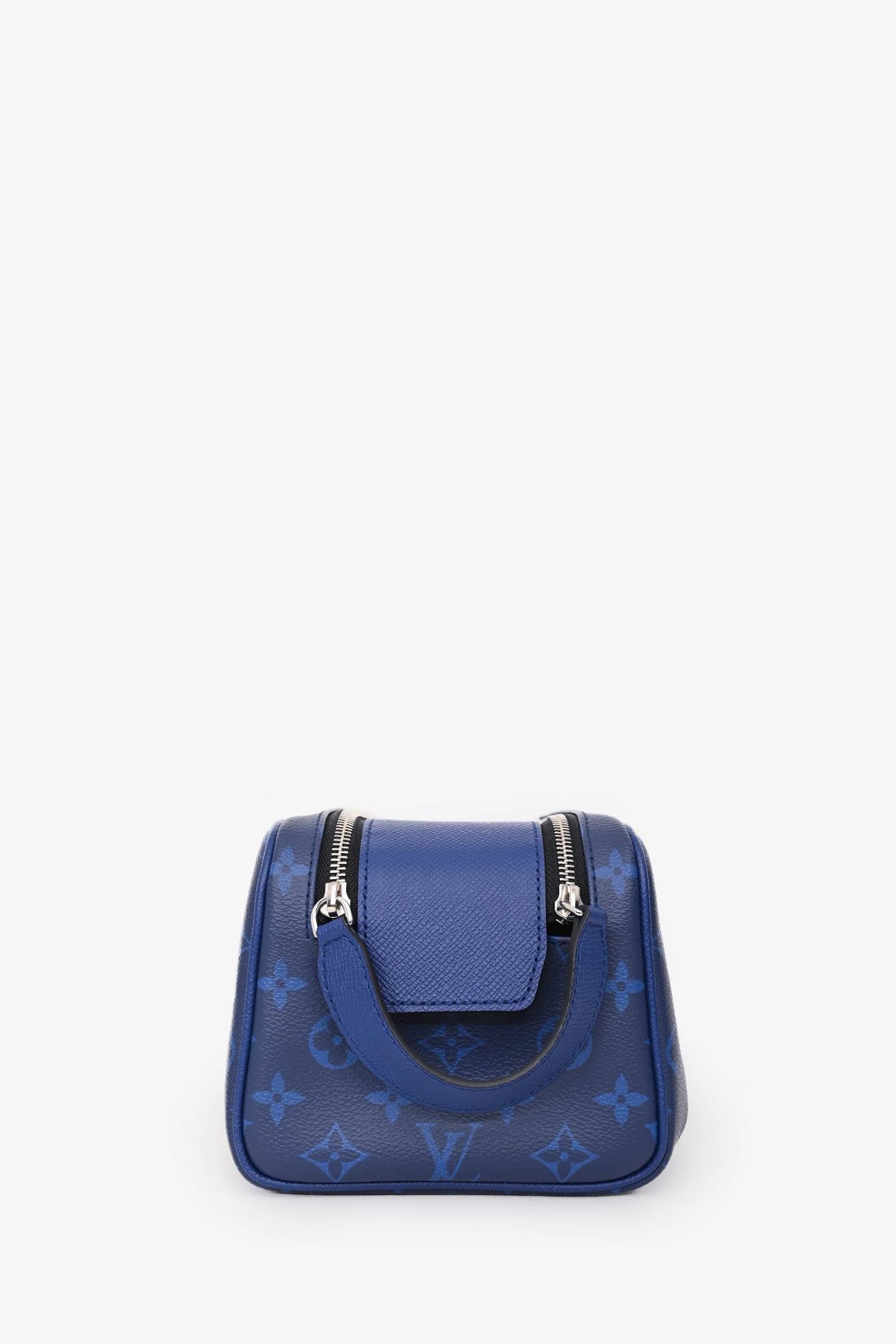 Louis Vuitton Blue Taigarama Dopp Kit - Image 3