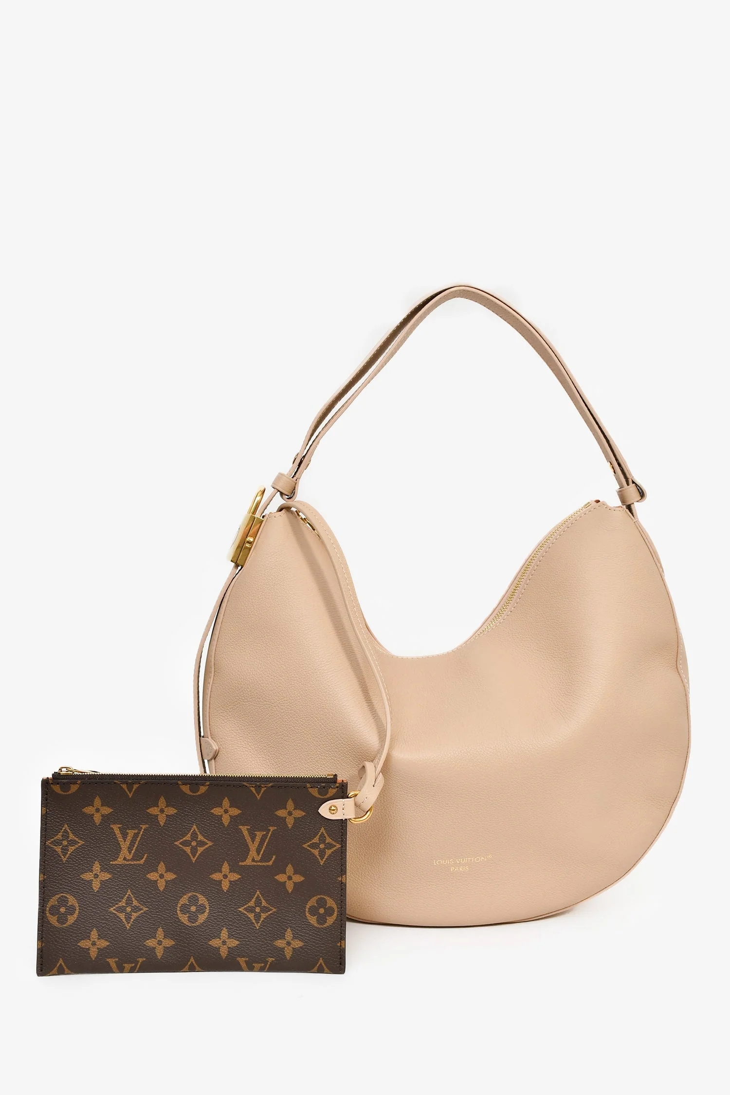 Louis Vuitton Blush Pink Leather 'Low Key Cookie' MM Shoulder Bag - Image 7