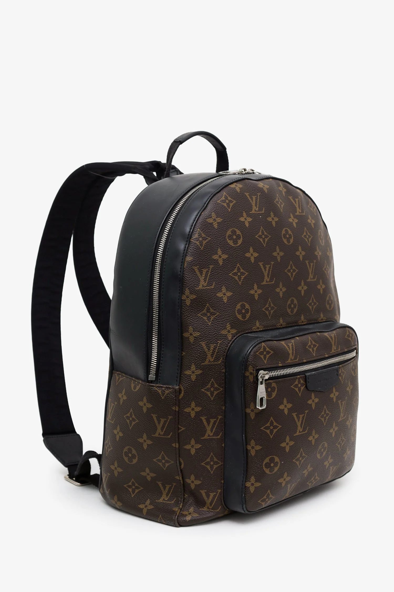 Louis Vuitton Brown Monogram Canvas Josh Backpack Bag - Image 2