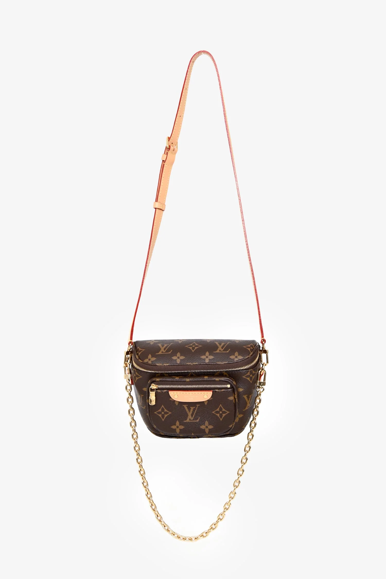 Louis Vuitton Brown Monogram Mini Bumbag - Image 7