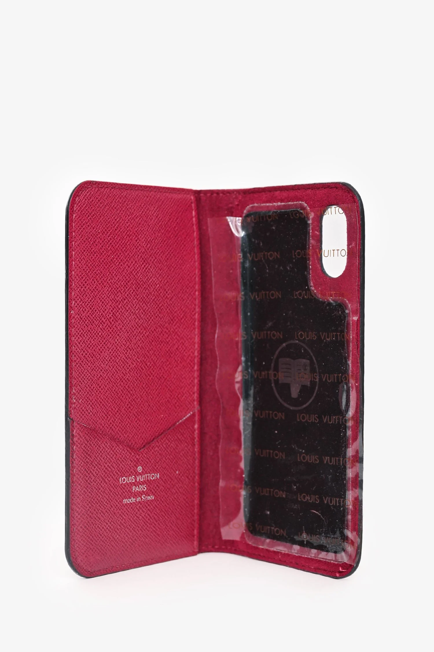 Louis Vuitton Cherry Epi iPhone X/XS Folio Case - Image 3