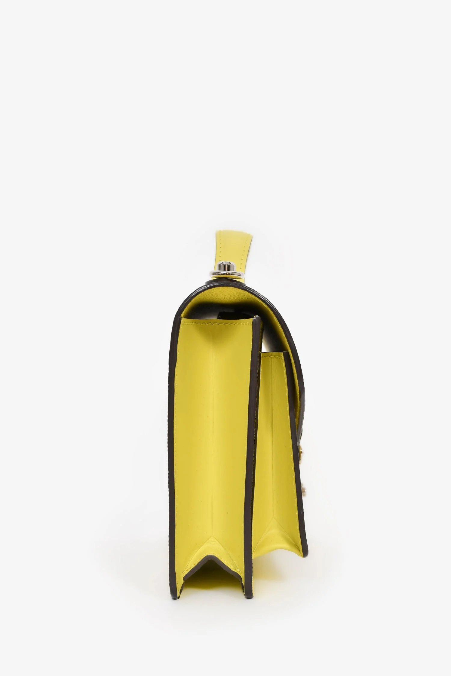 Louis Vuitton Citron Epi Leather 'Monceau' BB Top Handle with Strap - Image 3