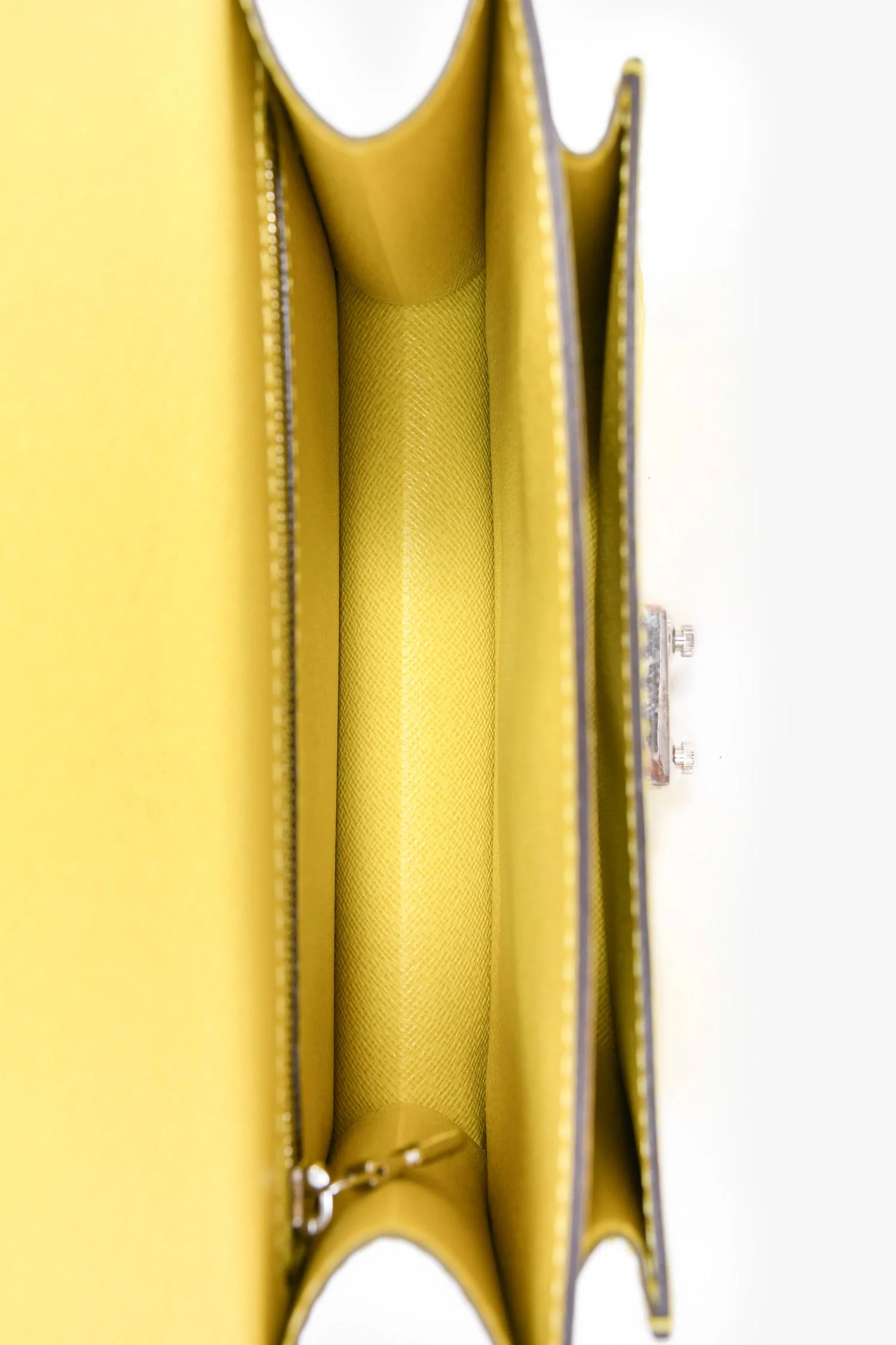 Louis Vuitton Citron Epi Leather 'Monceau' BB Top Handle with Strap - Image 6