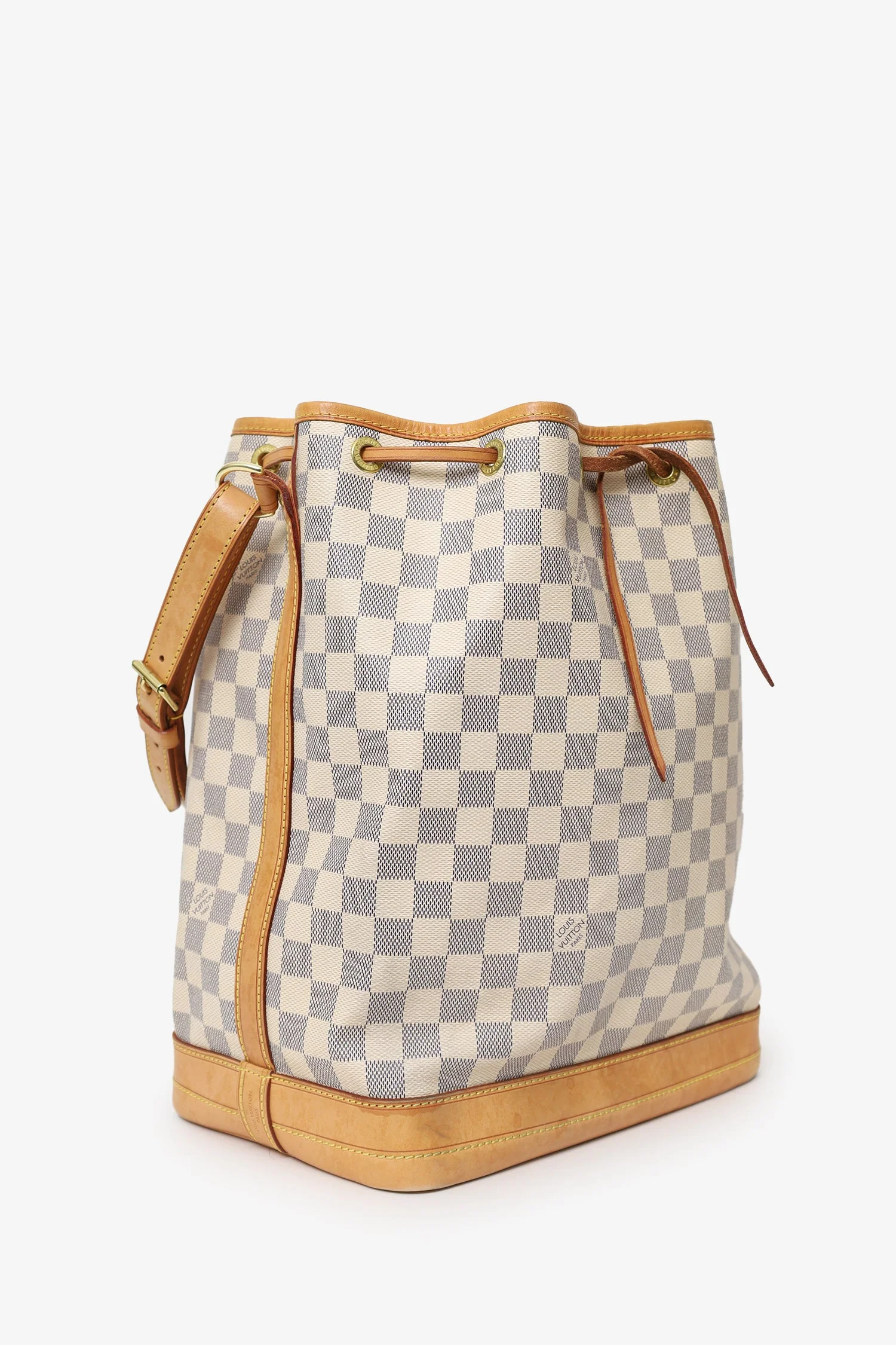 Louis Vuitton Cream Damier Bag - Image 2