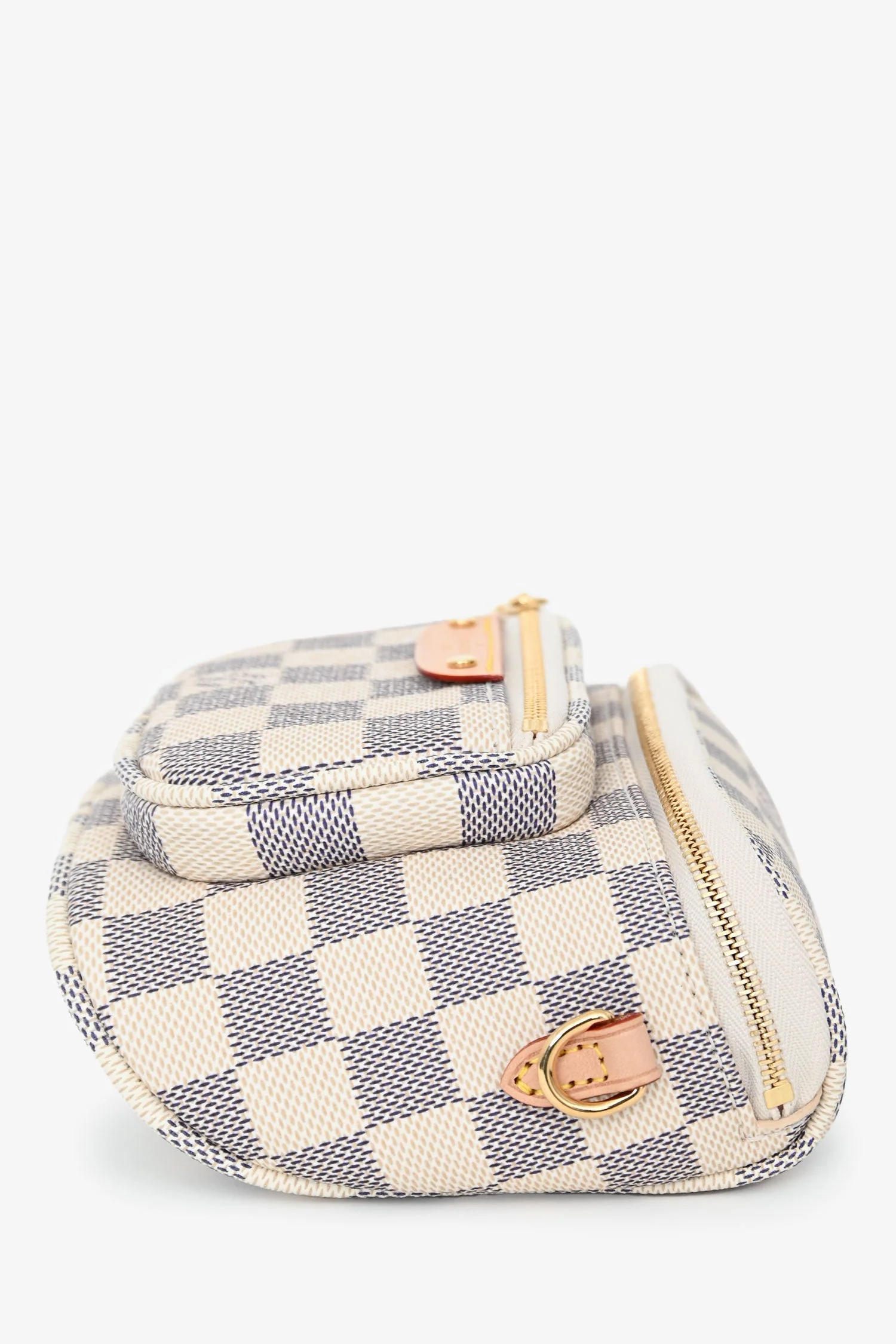 Louis Vuitton Damier Azur Mini Bumbag with Chain - Image 4