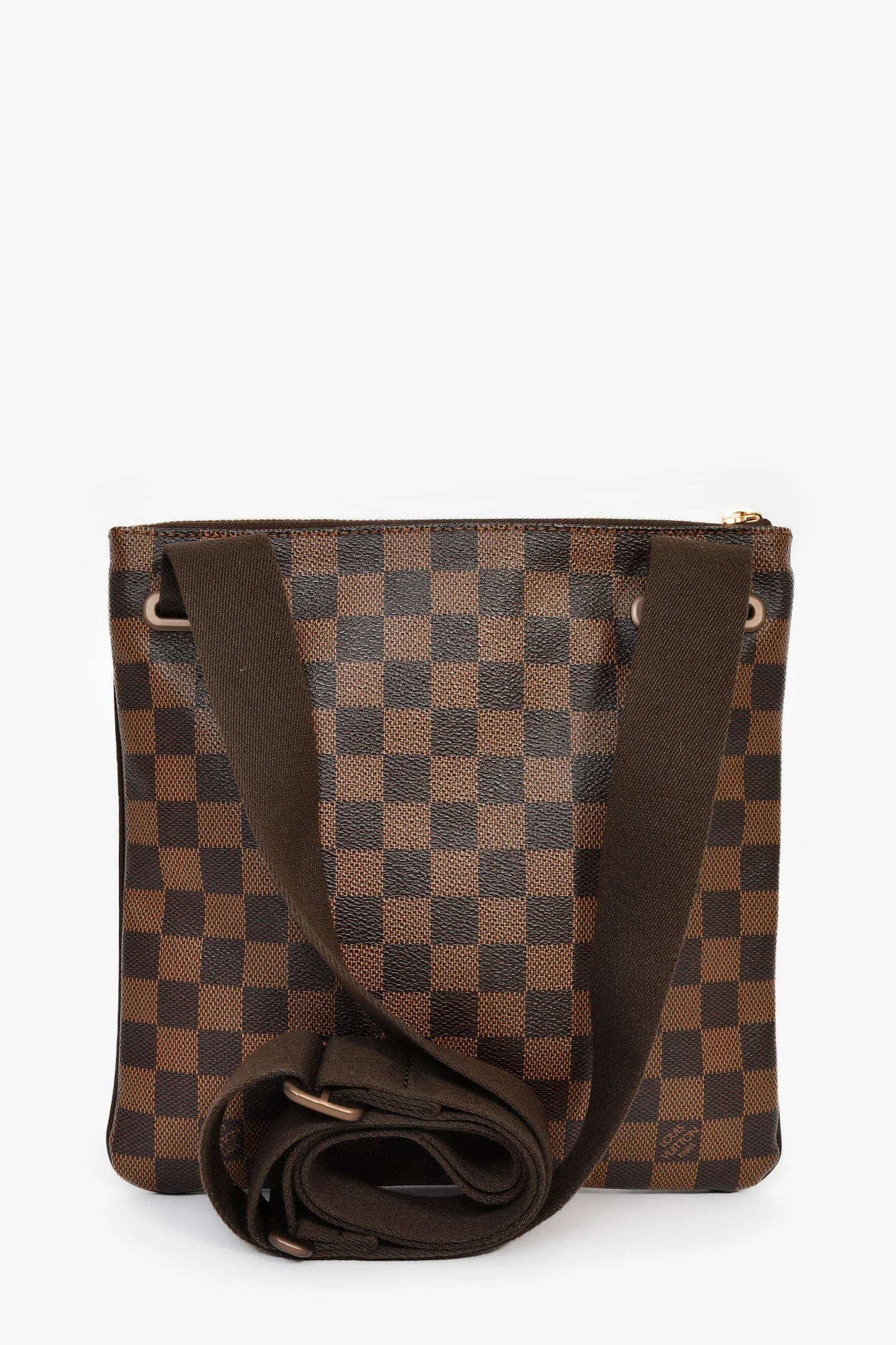 Louis Vuitton Damier Ebene Canvas Pochette 'Brooklyn' Crossbody - Image 2