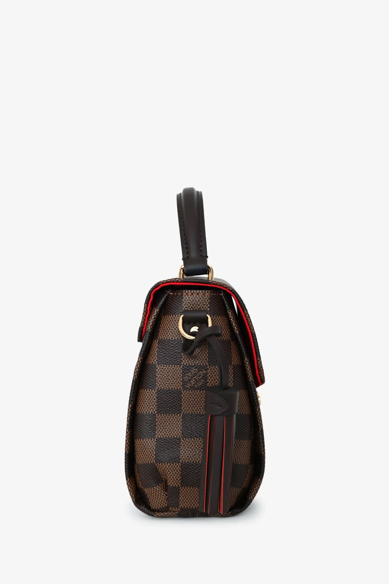 Louis Vuitton Damier Ebene 'Croisette' Top Handle With Strap - Image 3