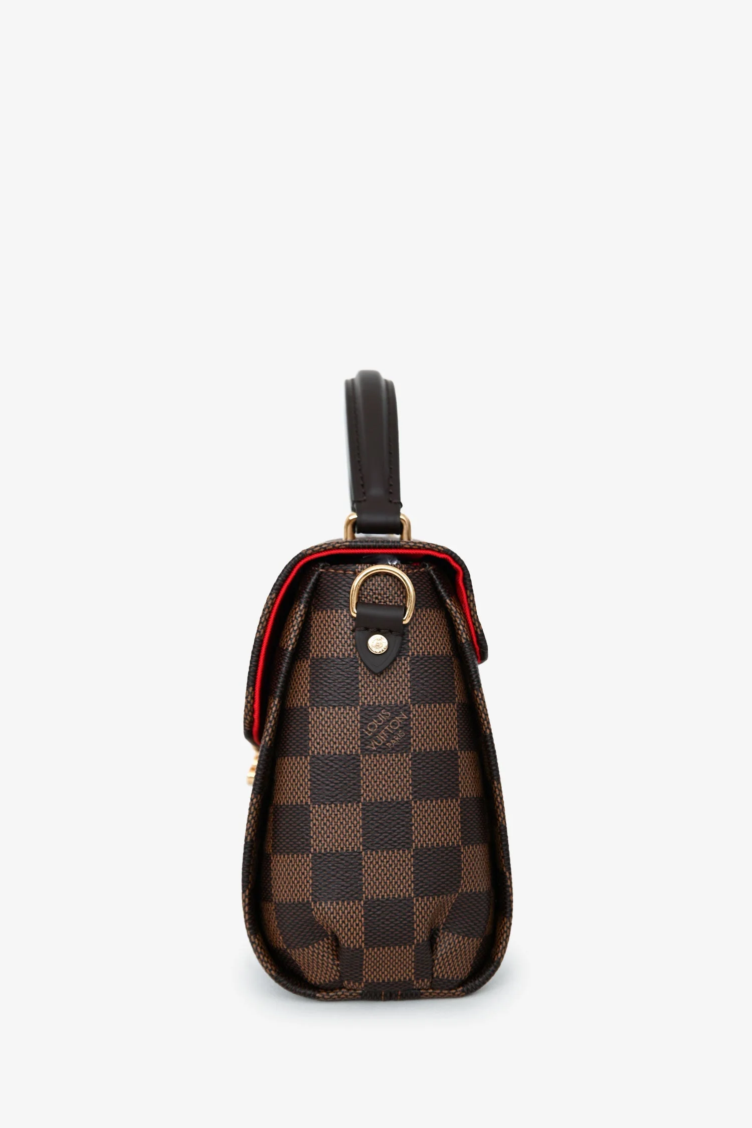 Louis Vuitton Damier Ebene 'Croisette' Top Handle With Strap - Image 4