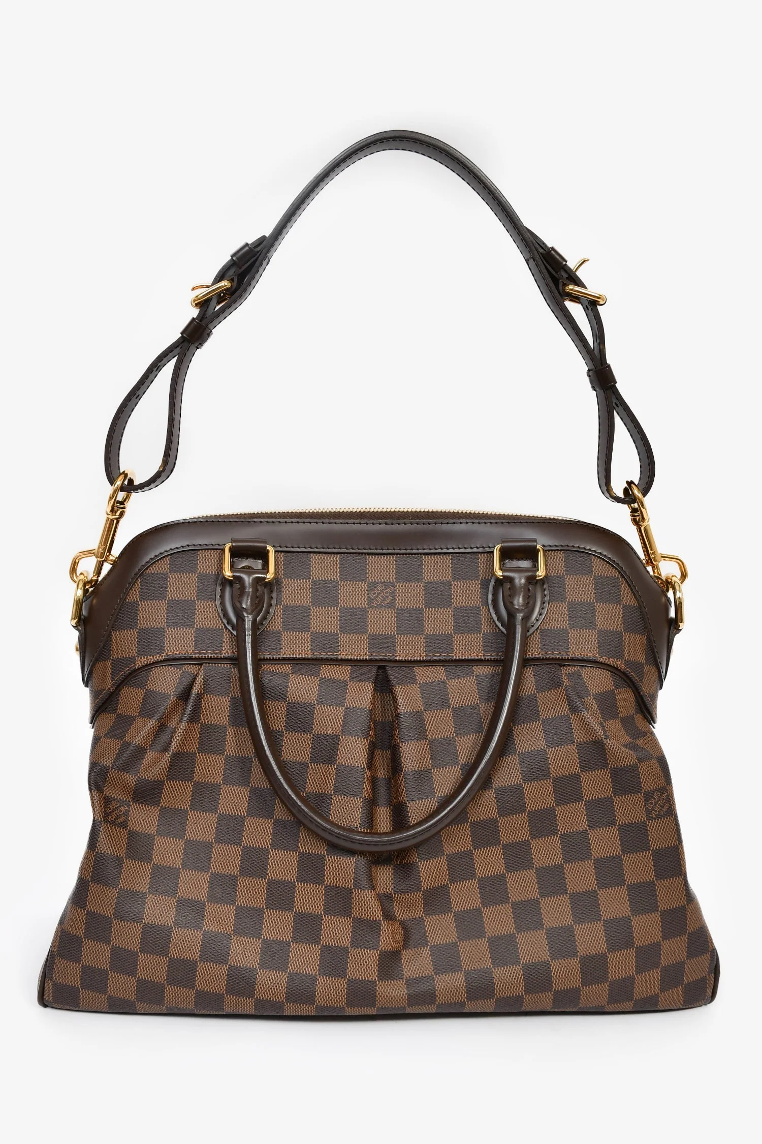 Louis Vuitton Damier Ebene 'Trevi' GM Top Handle with Strap - Image 7