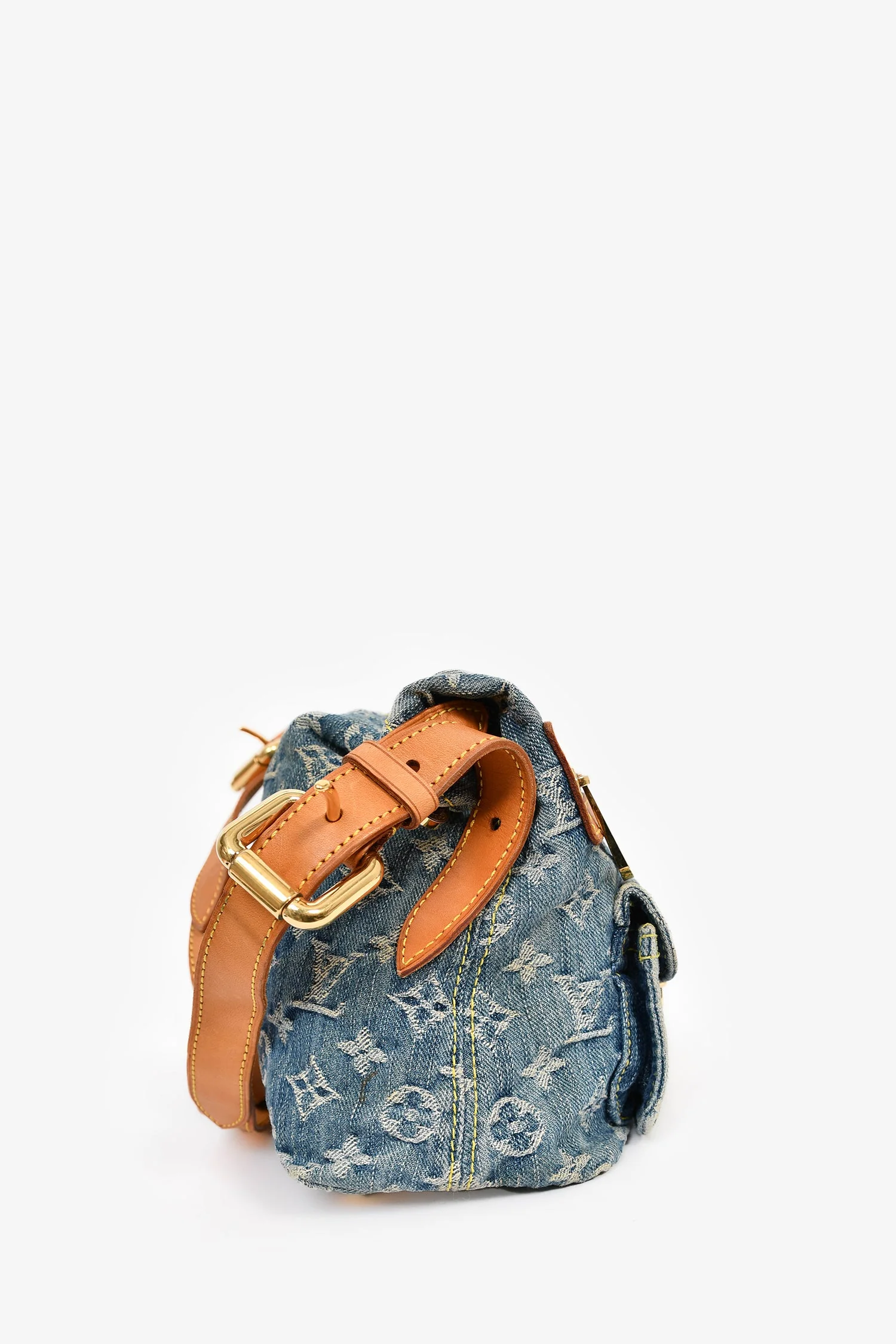 Louis Vuitton Denim Baggy PM Crossbody Bag - Image 3