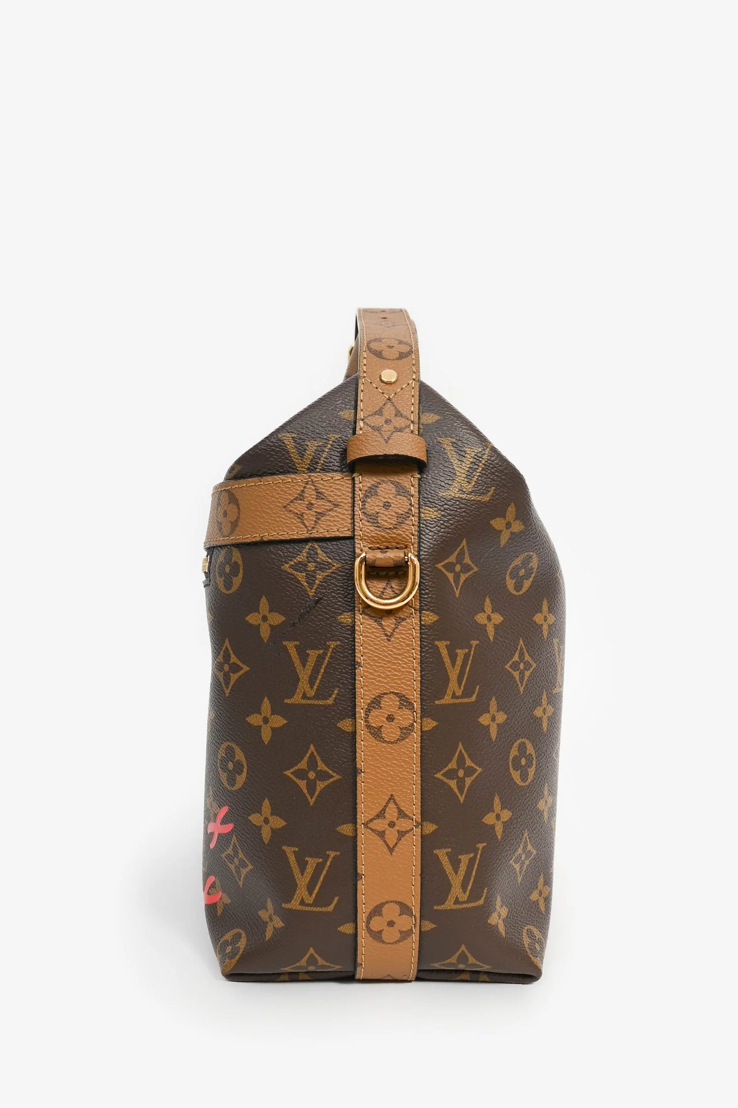 Louis Vuitton F/W 2016 Limited Edition Reverse Monogram 'City Cruiser' PM Top Handle with Strap - Image 4