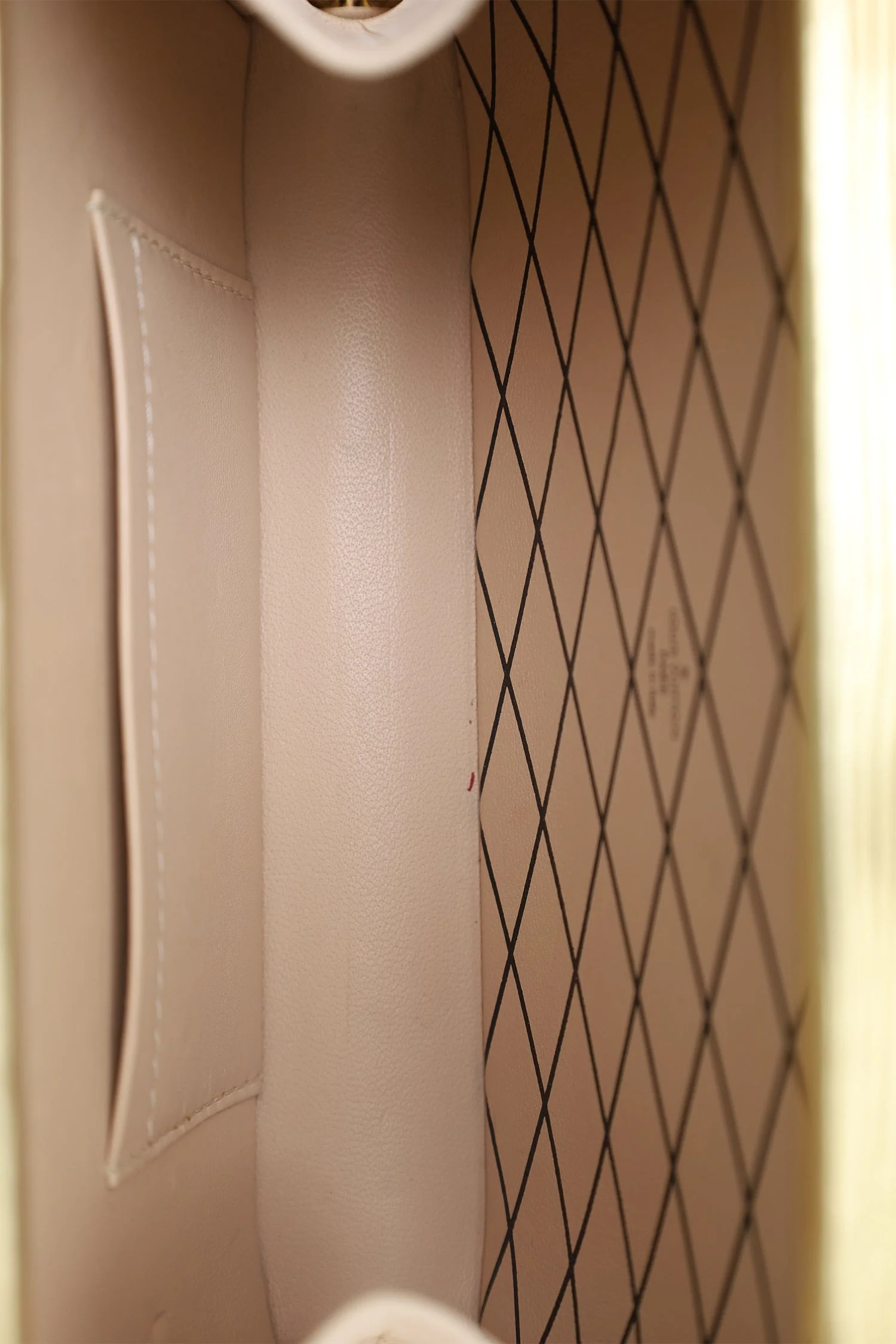 Louis Vuitton Gold/Silver Metallic Epi Leather 'Petit Malle' With Strap - Image 7