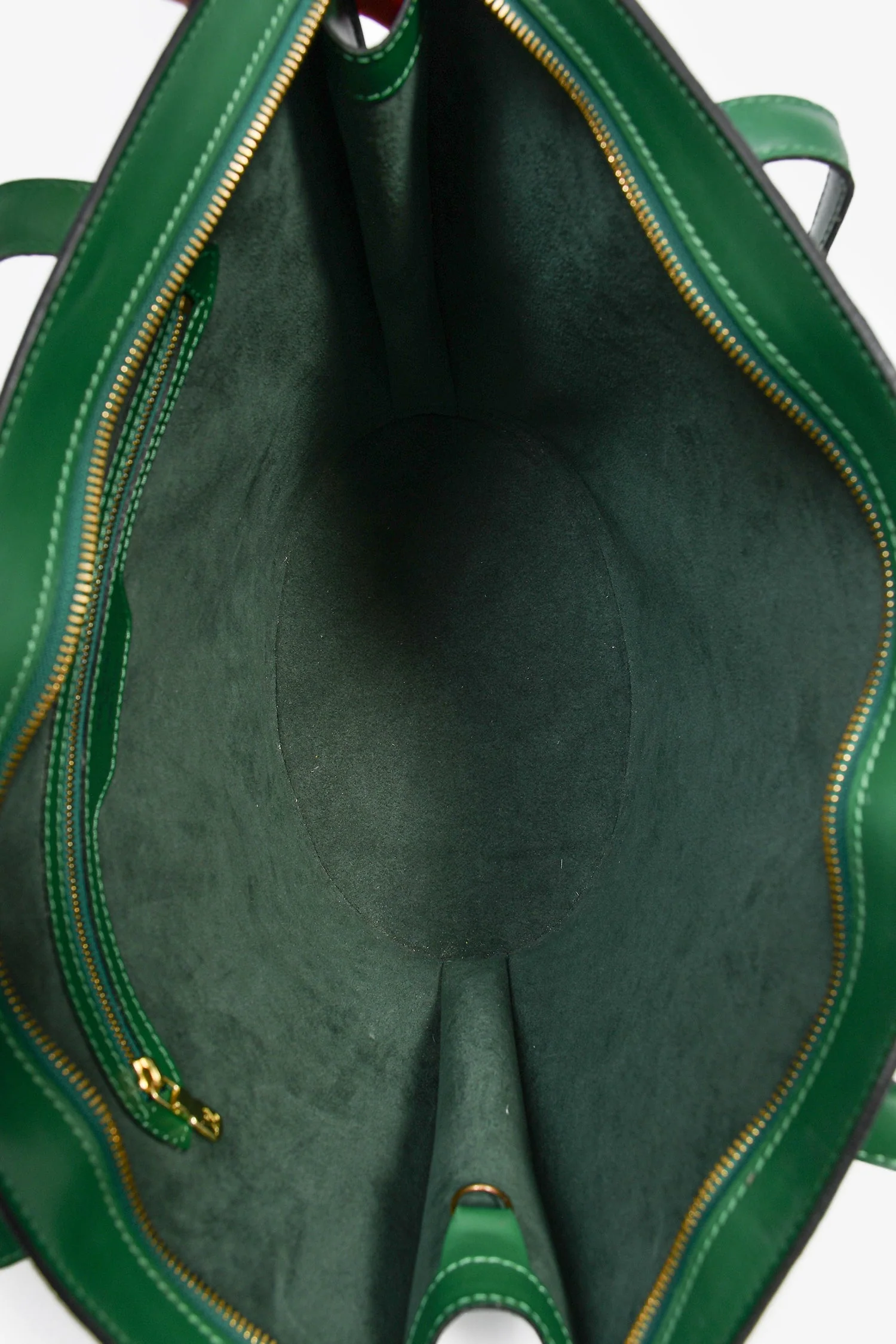 Louis Vuitton Green Epi Leather Saint-Jacques Tote Bag - Image 6
