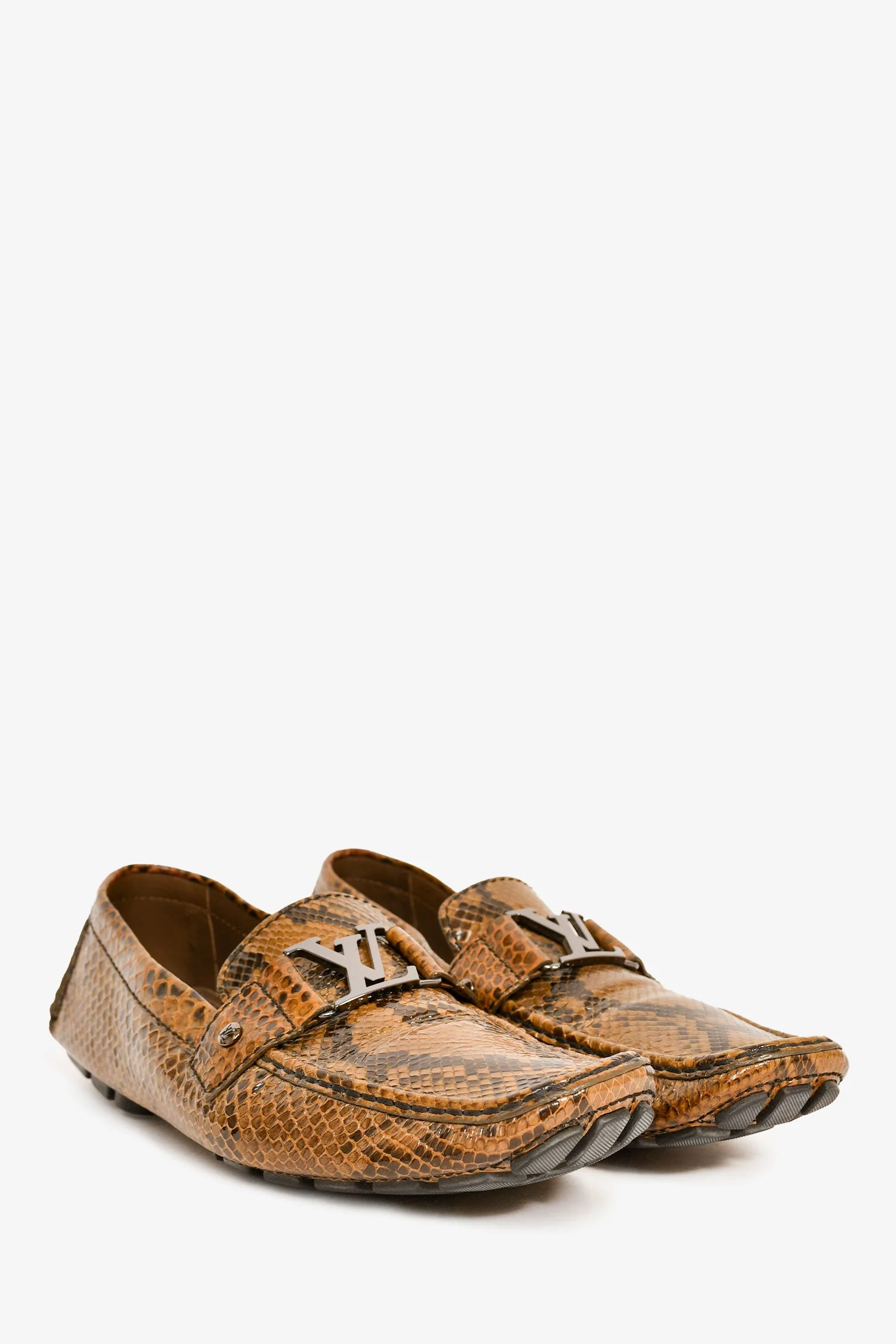 Louis Vuitton Green Python Logo Size 9.5 Mens - Image 2