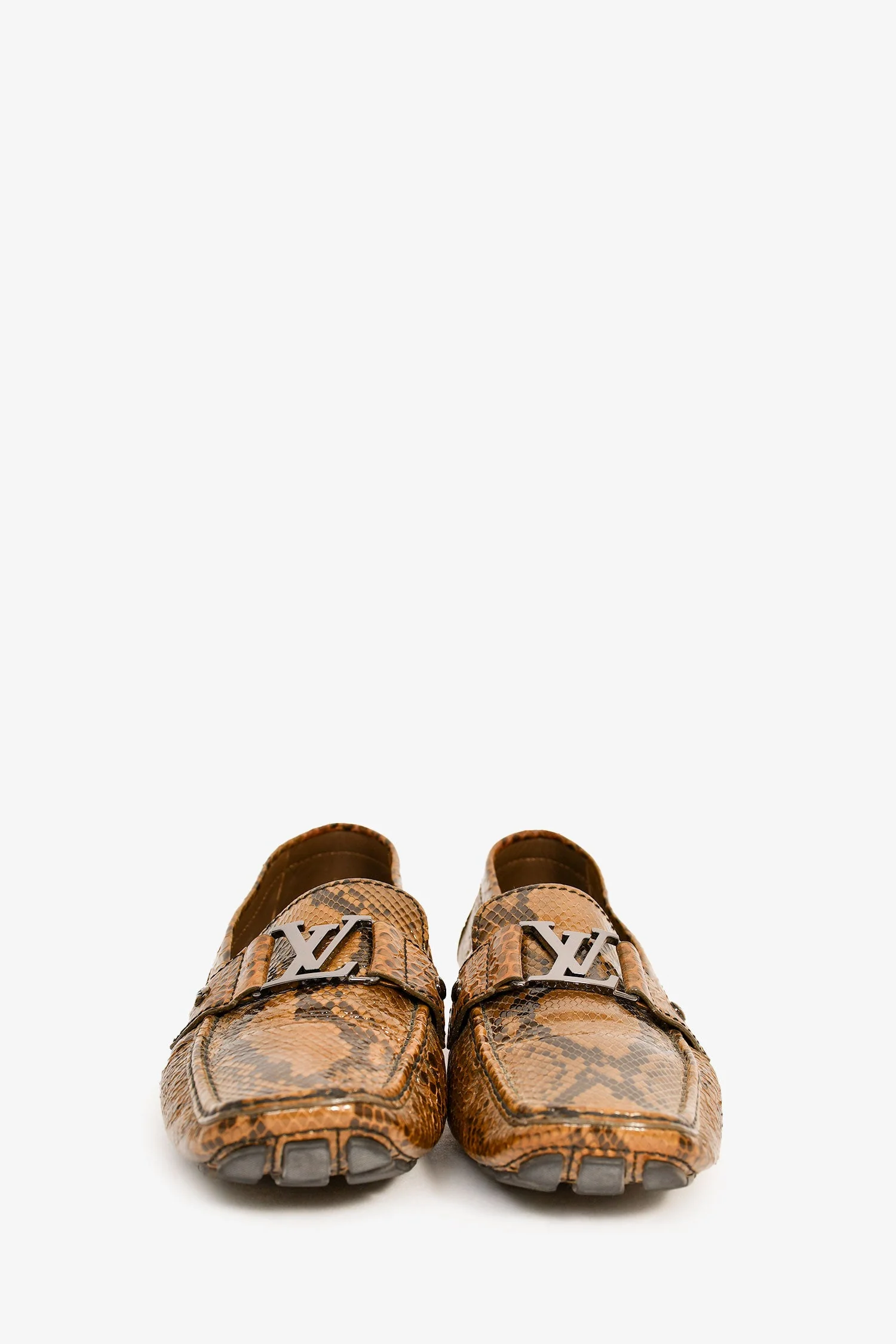 Louis Vuitton Green Python Logo Size 9.5 Mens - Image 3