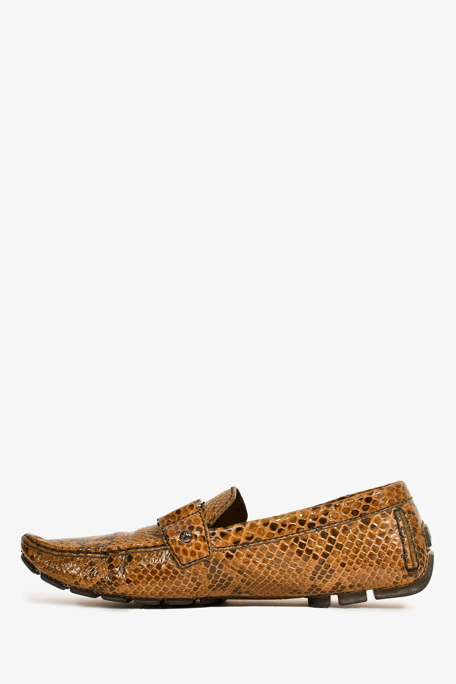 Louis Vuitton Green Python Logo Size 9.5 Mens - Image 5