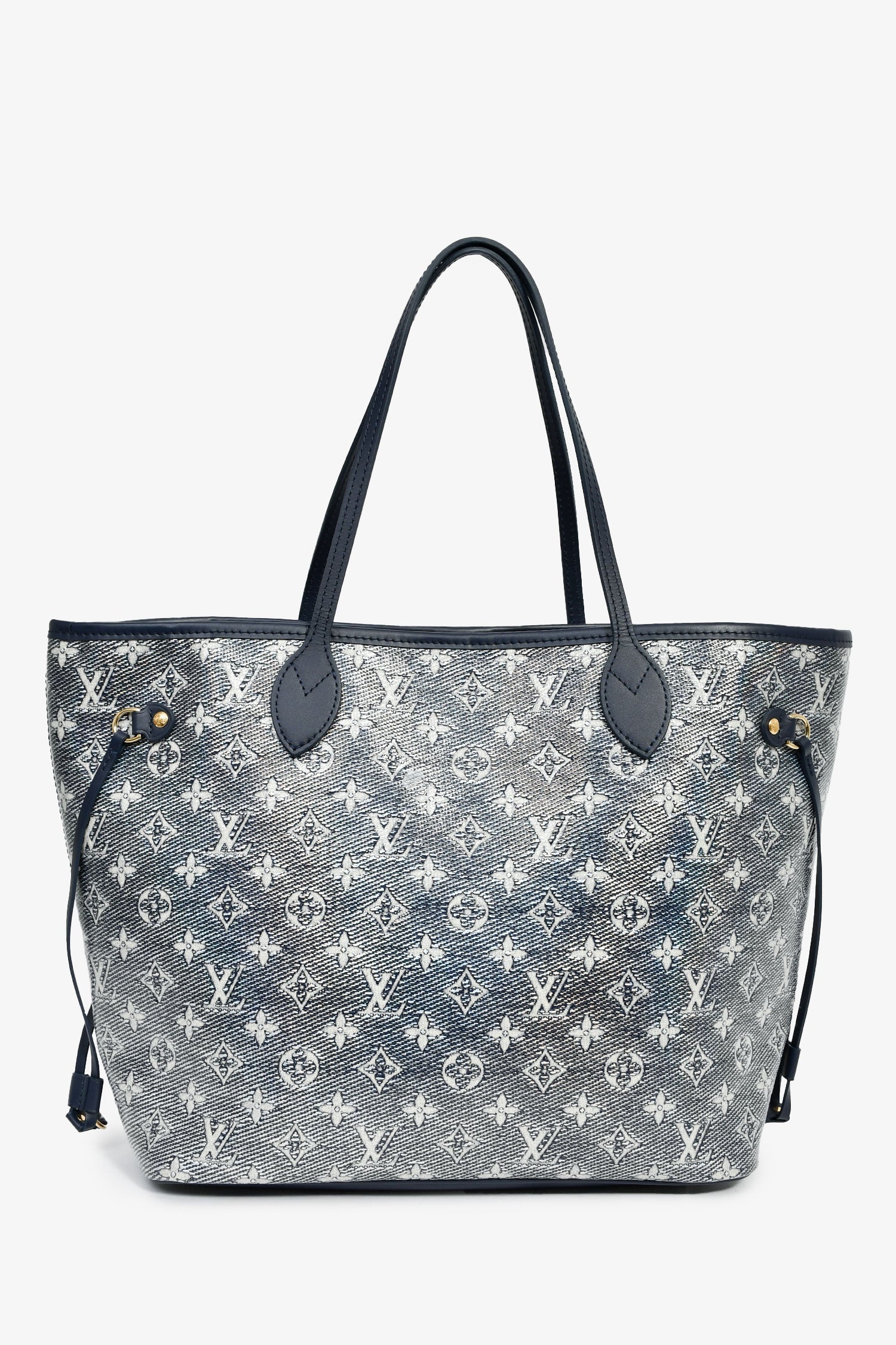 Louis Vuitton Iridescent Blue Monogram MM Neverfull - Image 2