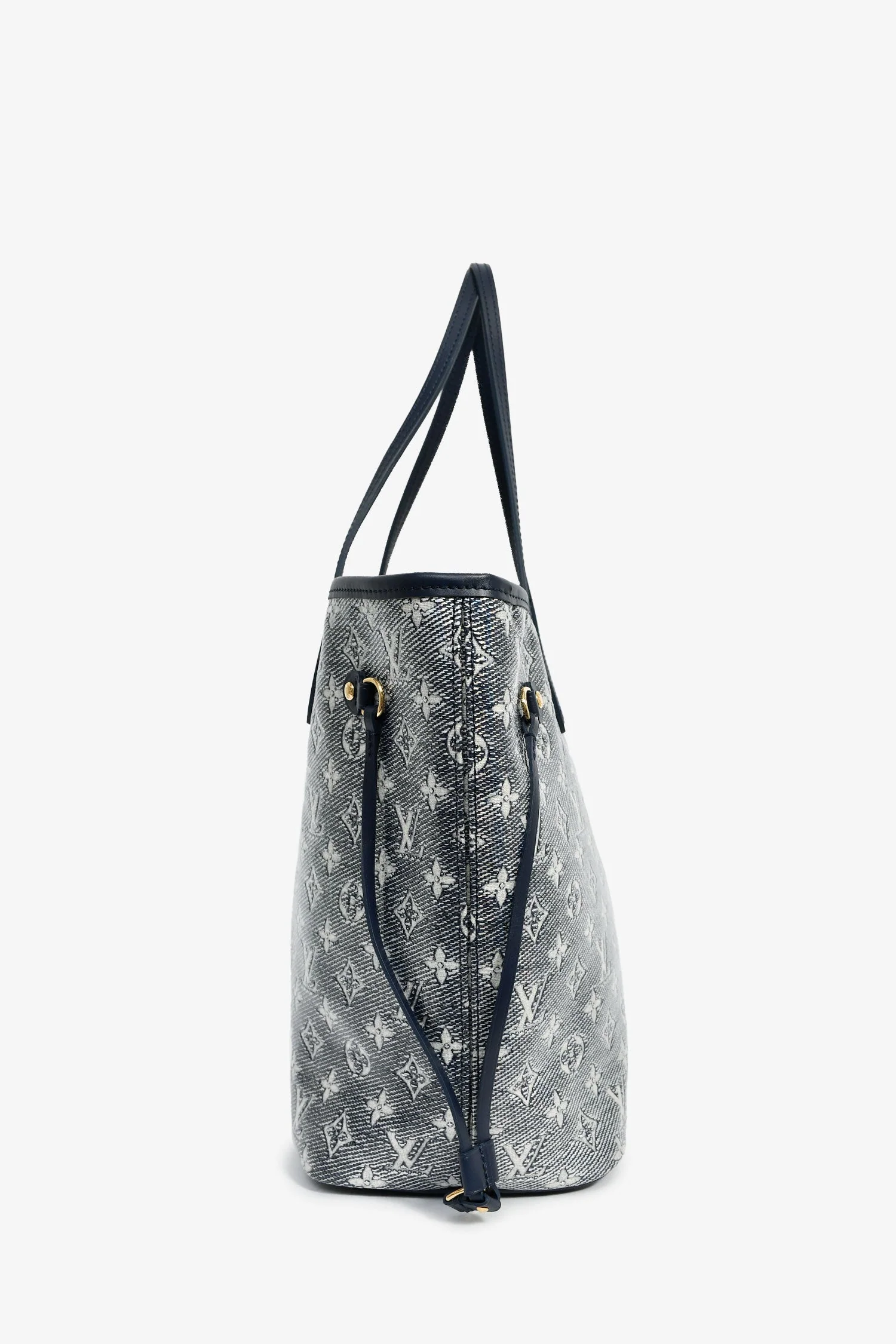 Louis Vuitton Iridescent Blue Monogram MM Neverfull - Image 4
