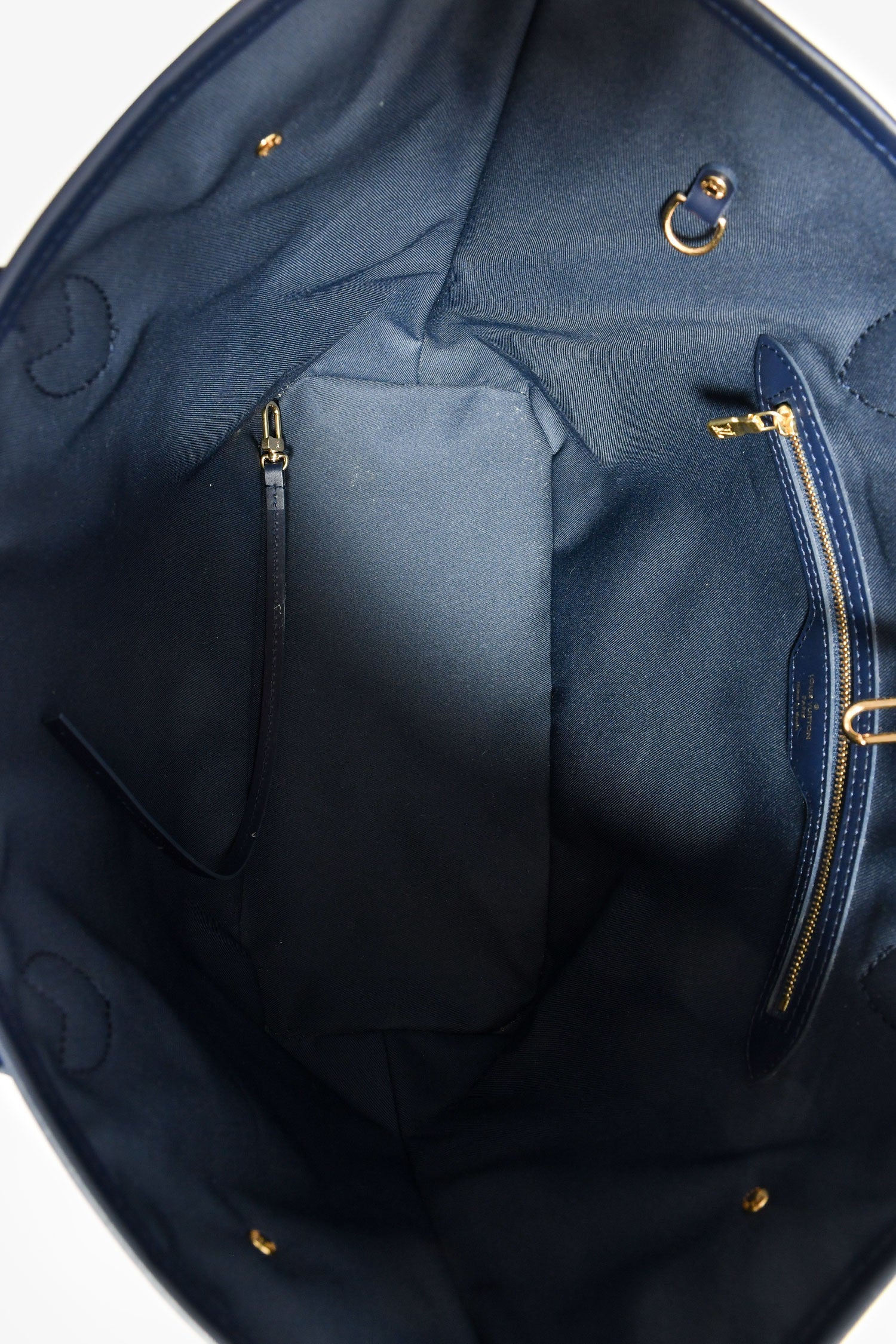 Louis Vuitton Iridescent Blue Monogram MM Neverfull - Image 6
