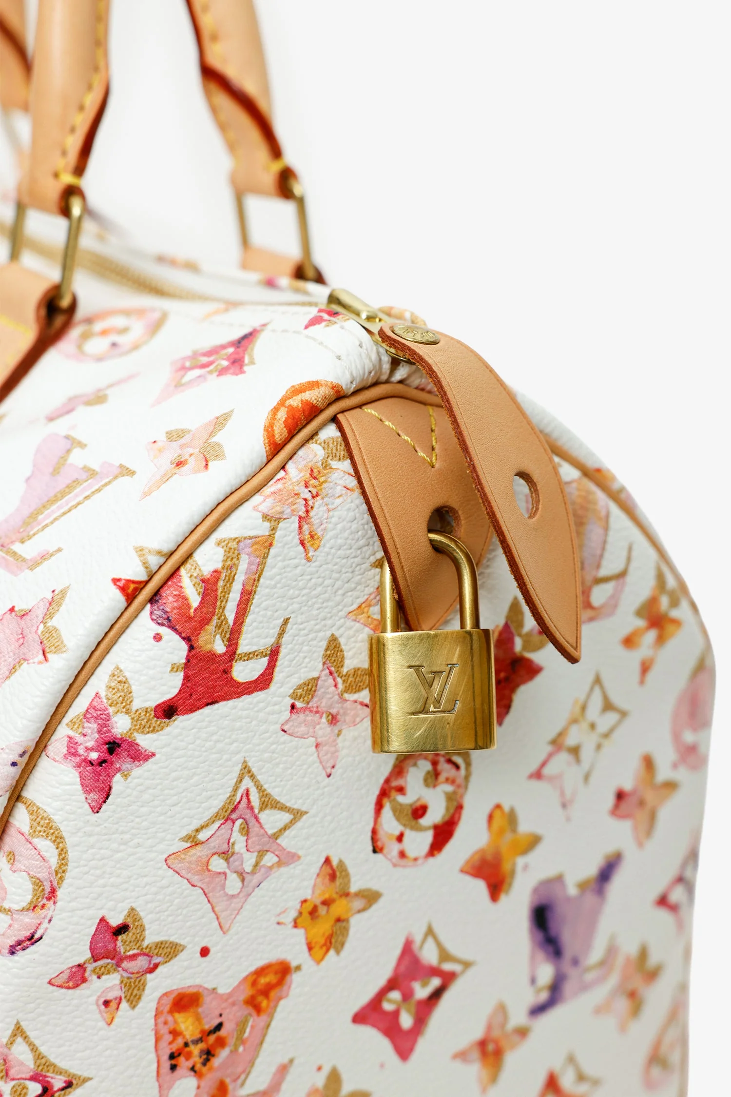 Louis Vuitton Limited Edition Richard Prince Monogram Watercolour Aquarelle Speedy 30 Bag - Image 2