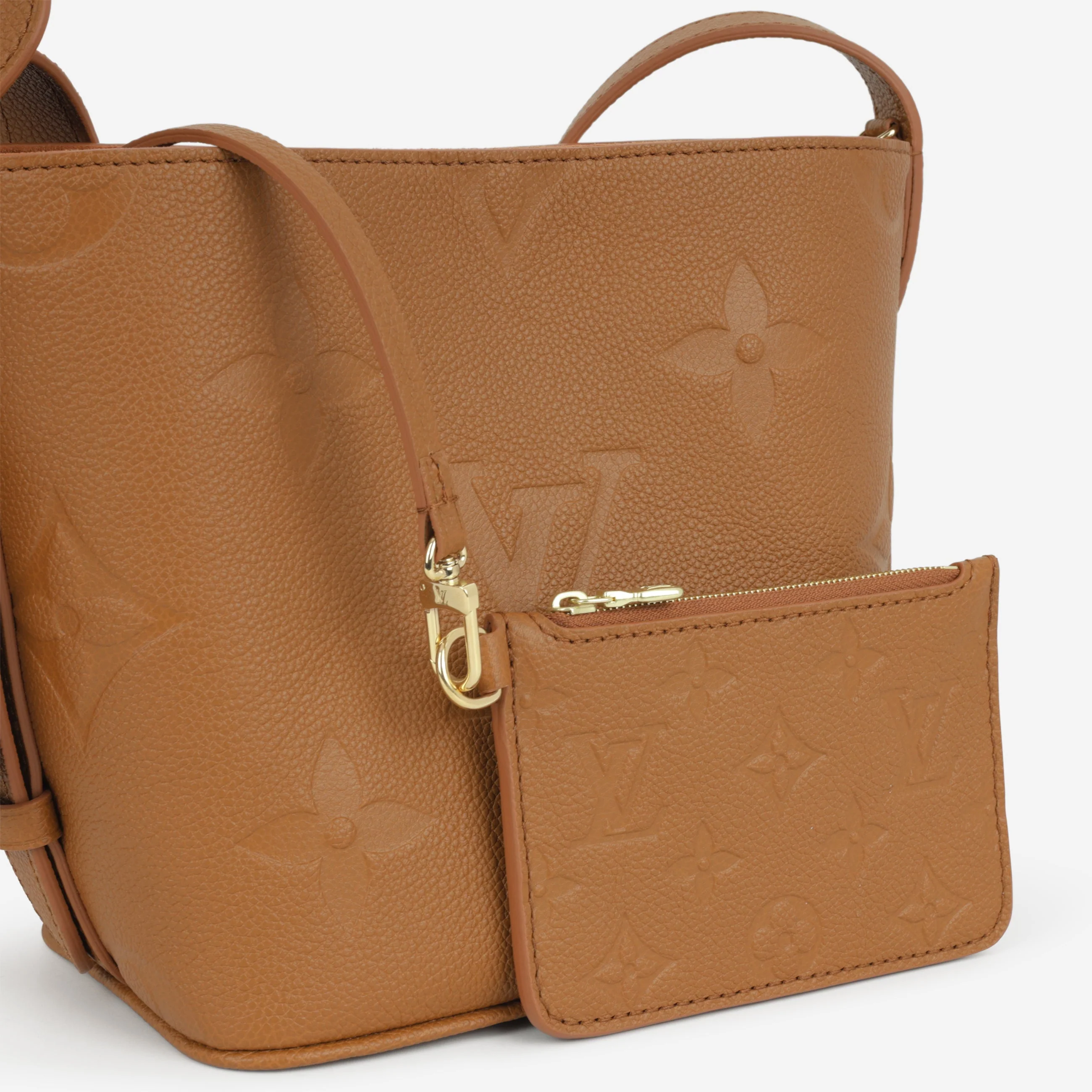 Louis Vuitton All In BB Bag - Tan Empreinte | Gold Hardware - Image 7