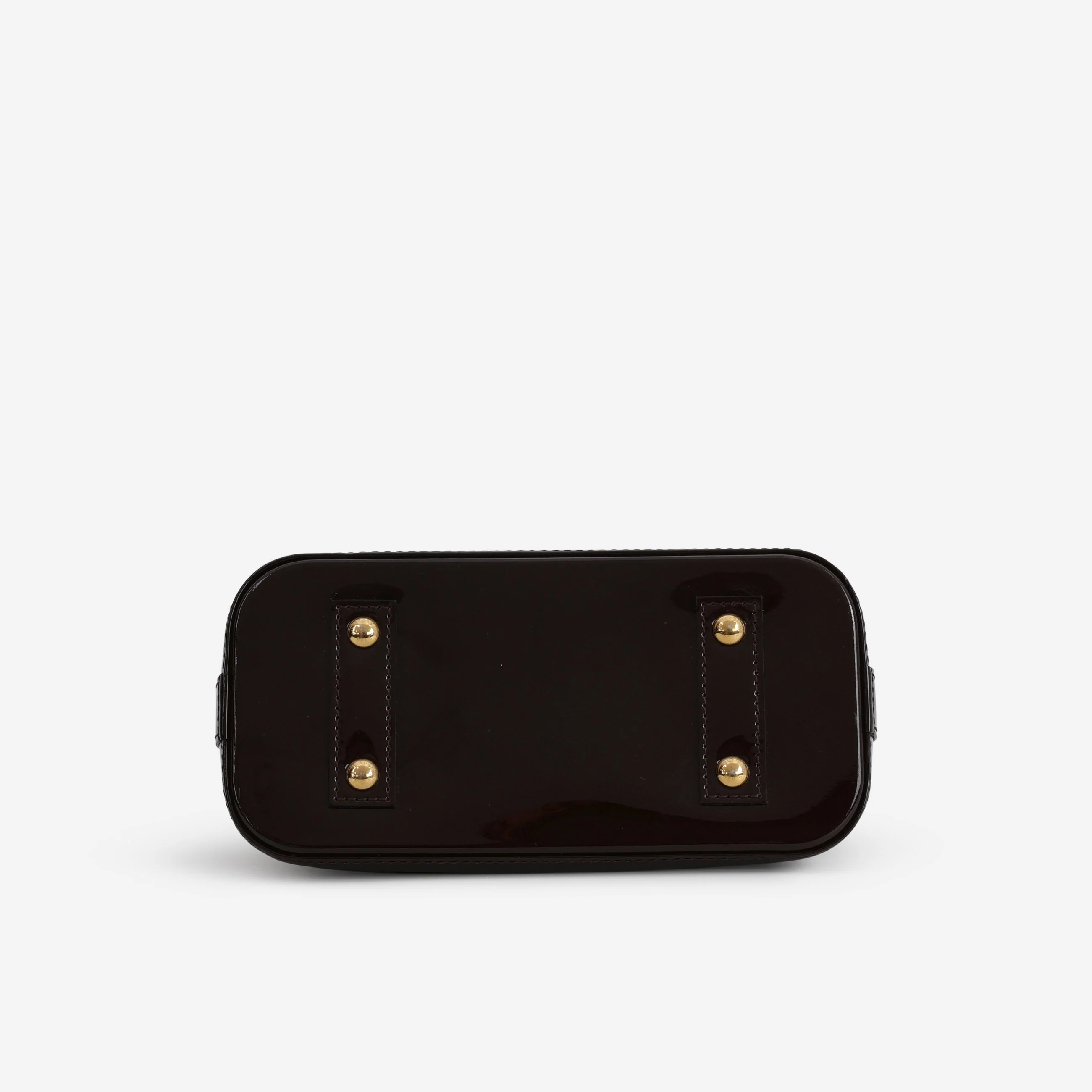 Louis Vuitton Alma BB - Amarante Vernis | Gold Hardware - Image 3