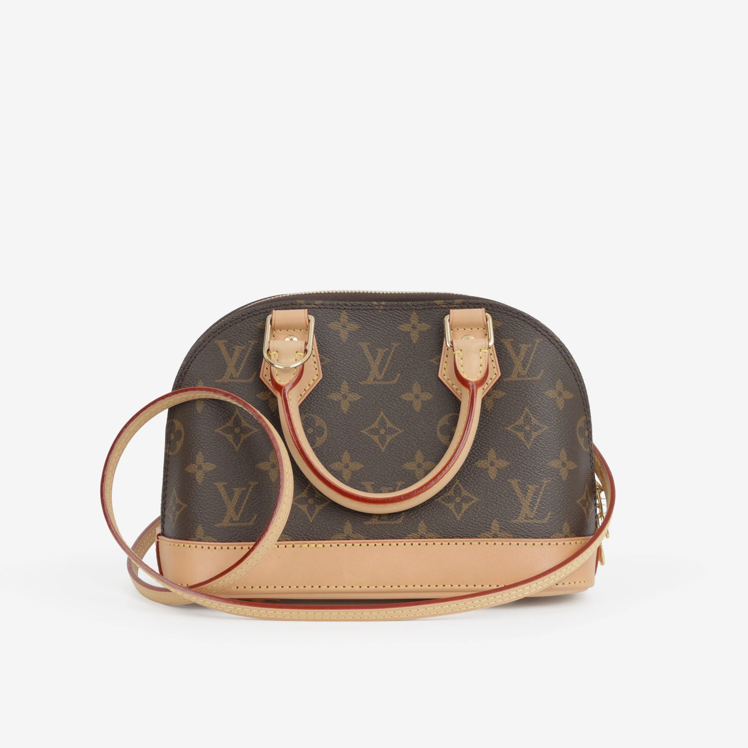 Louis Vuitton Alma BB - Monogram Canvas | Gold Hardware - Image 3