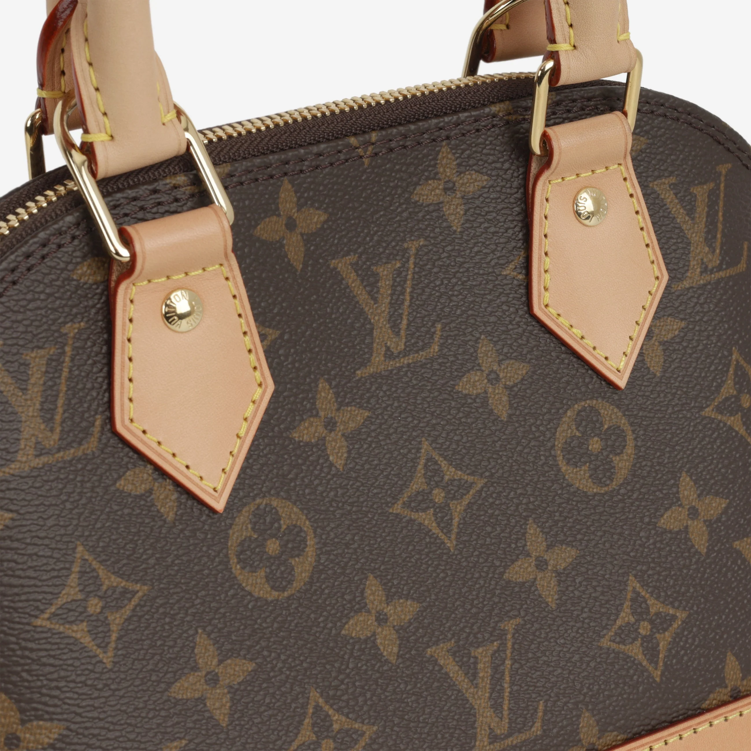 Louis Vuitton Alma BB - Monogram Canvas | Gold Hardware - Image 5
