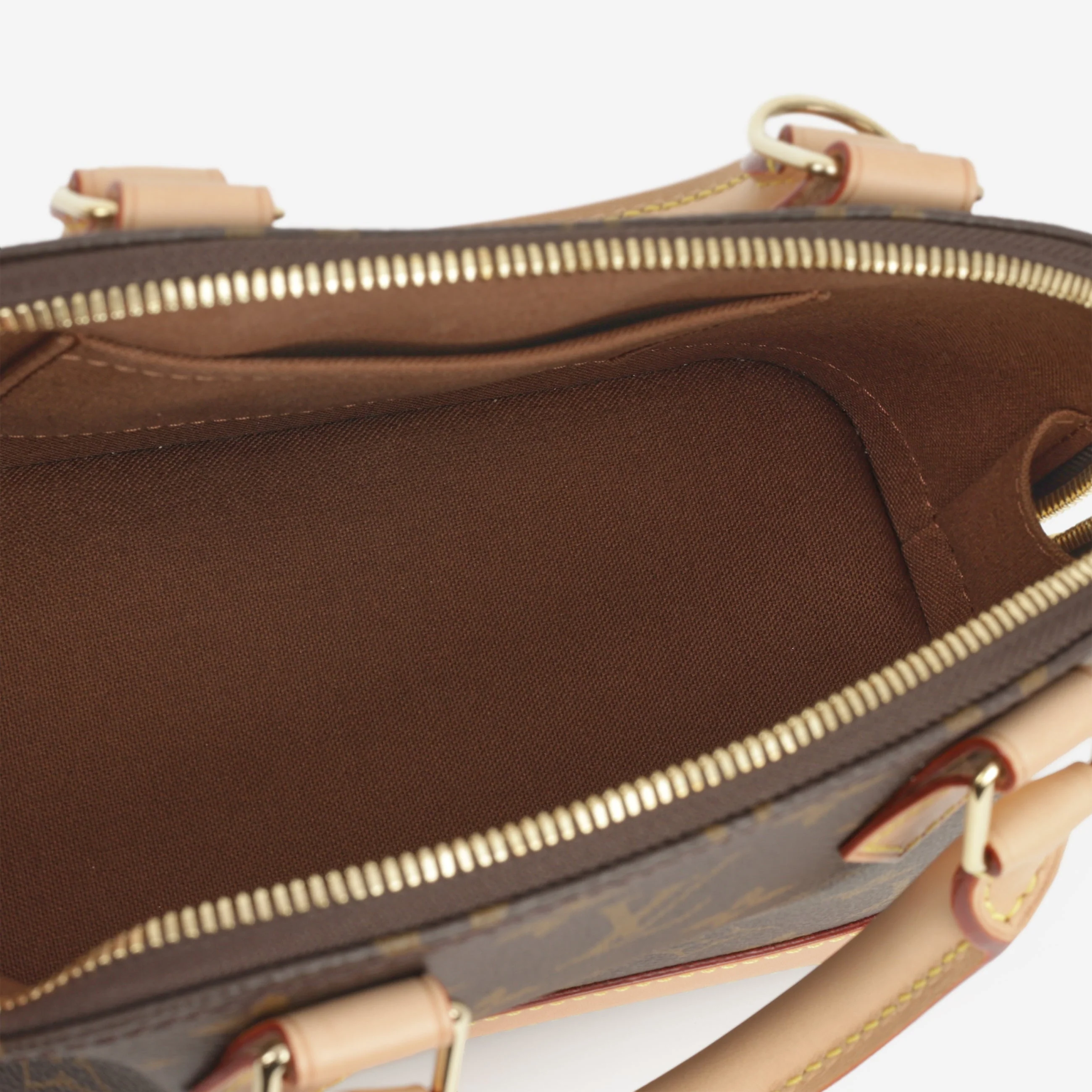 Louis Vuitton Alma BB - Monogram Canvas | Gold Hardware - Image 6