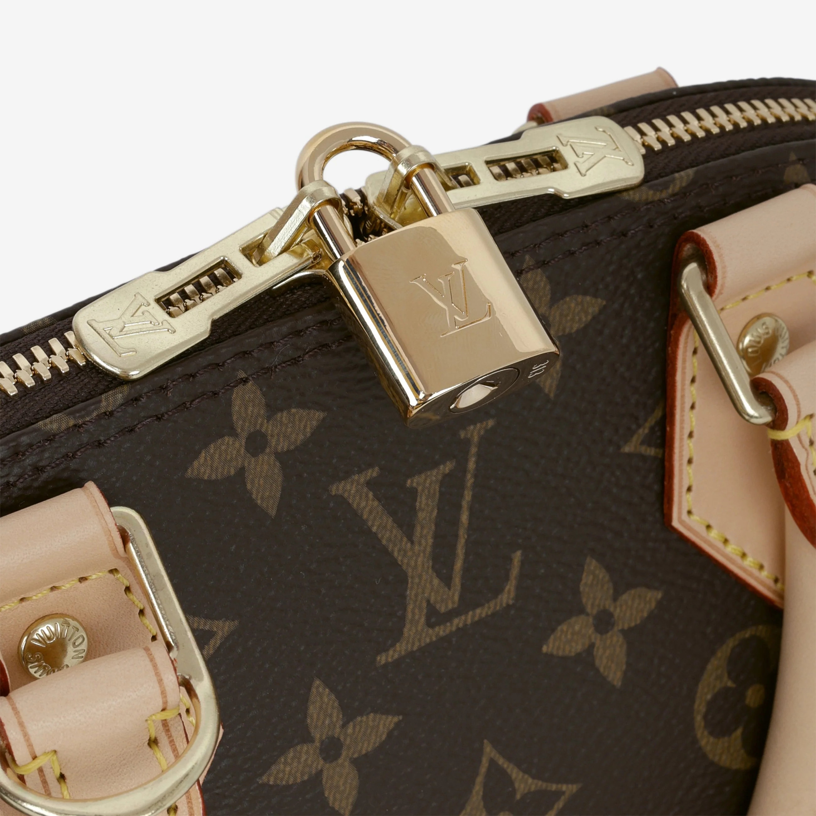 Louis Vuitton Alma BB - Monogram Canvas | Gold Hardware - Image 8