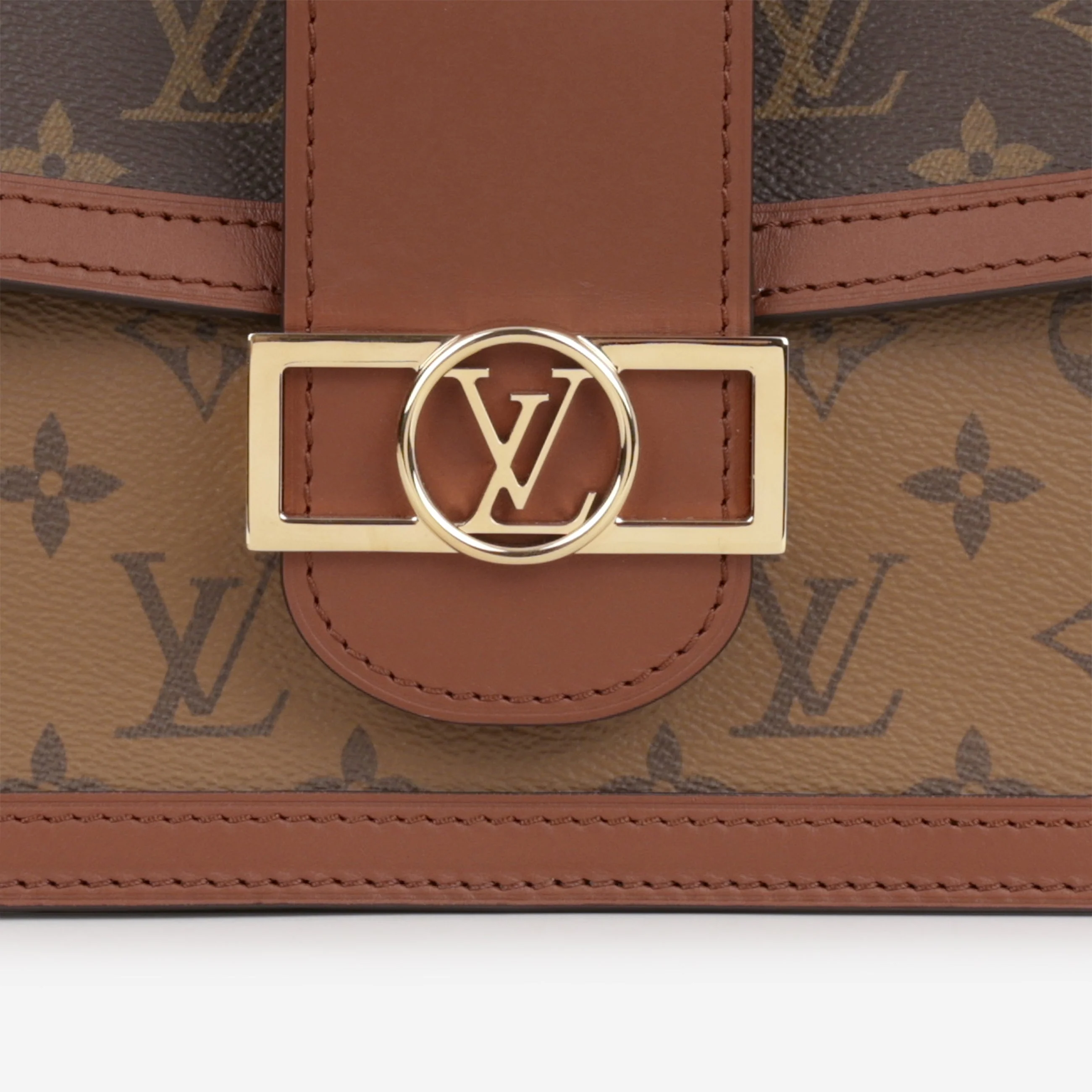 Louis Vuitton Dauphine MM - Reverse Monogram | Gold Hardware - Image 7