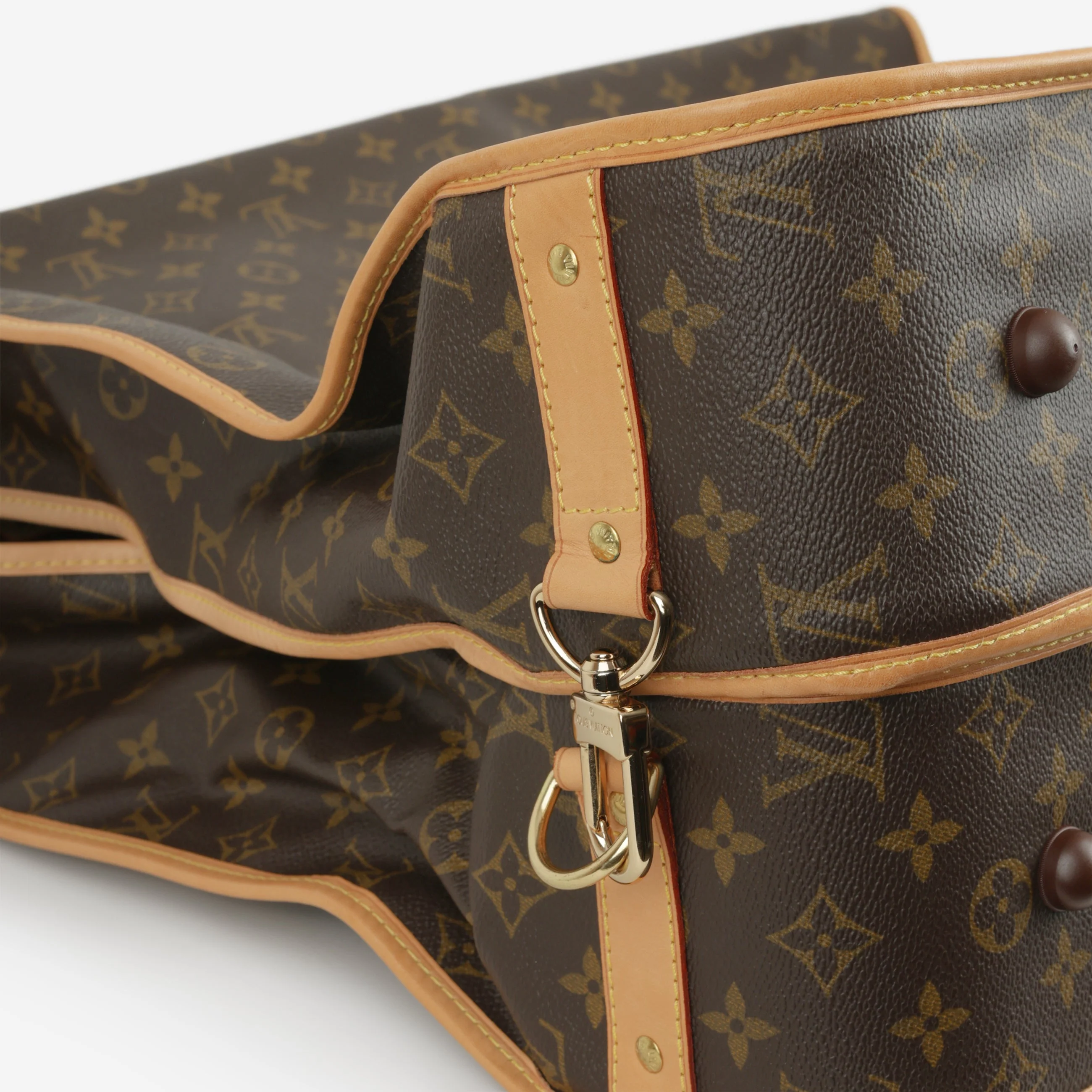 Louis Vuitton Garment Cover - Monogram | Gold Hardware - Image 6