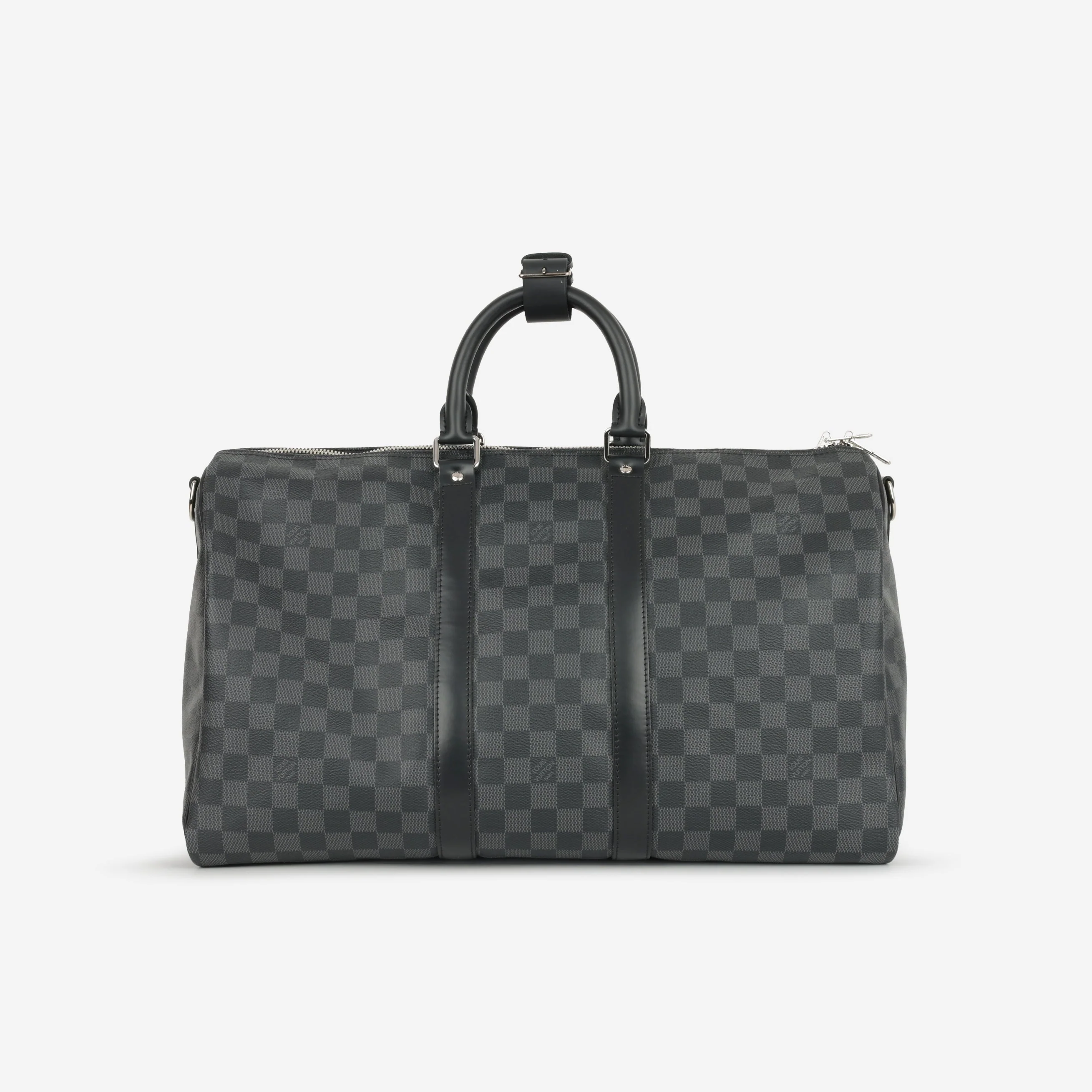 Louis Vuitton Keepall Bandoulière 45 - Damier Graphite | Silver Hardware - Image 3