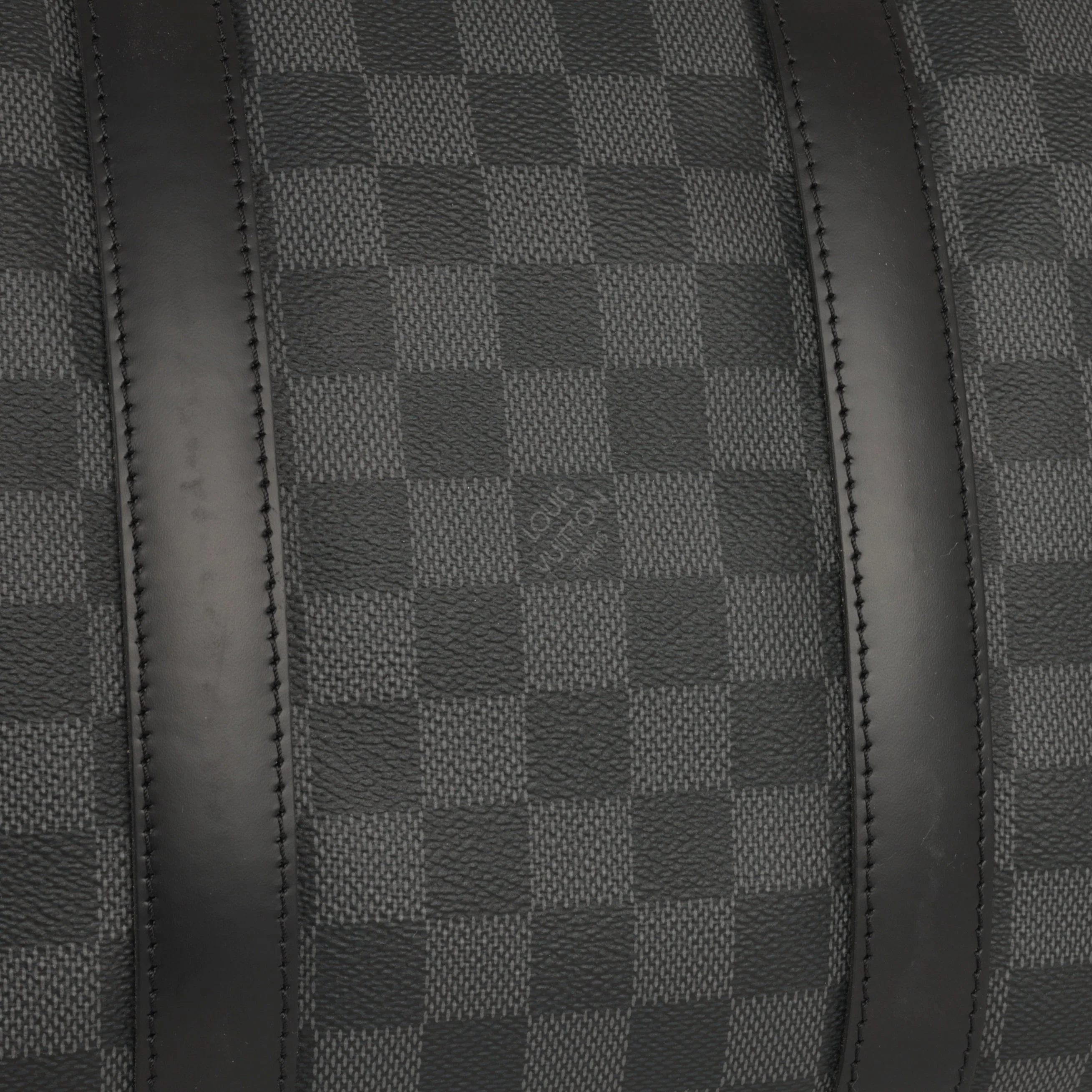 Louis Vuitton Keepall Bandoulière 45 - Damier Graphite | Silver Hardware - Image 5