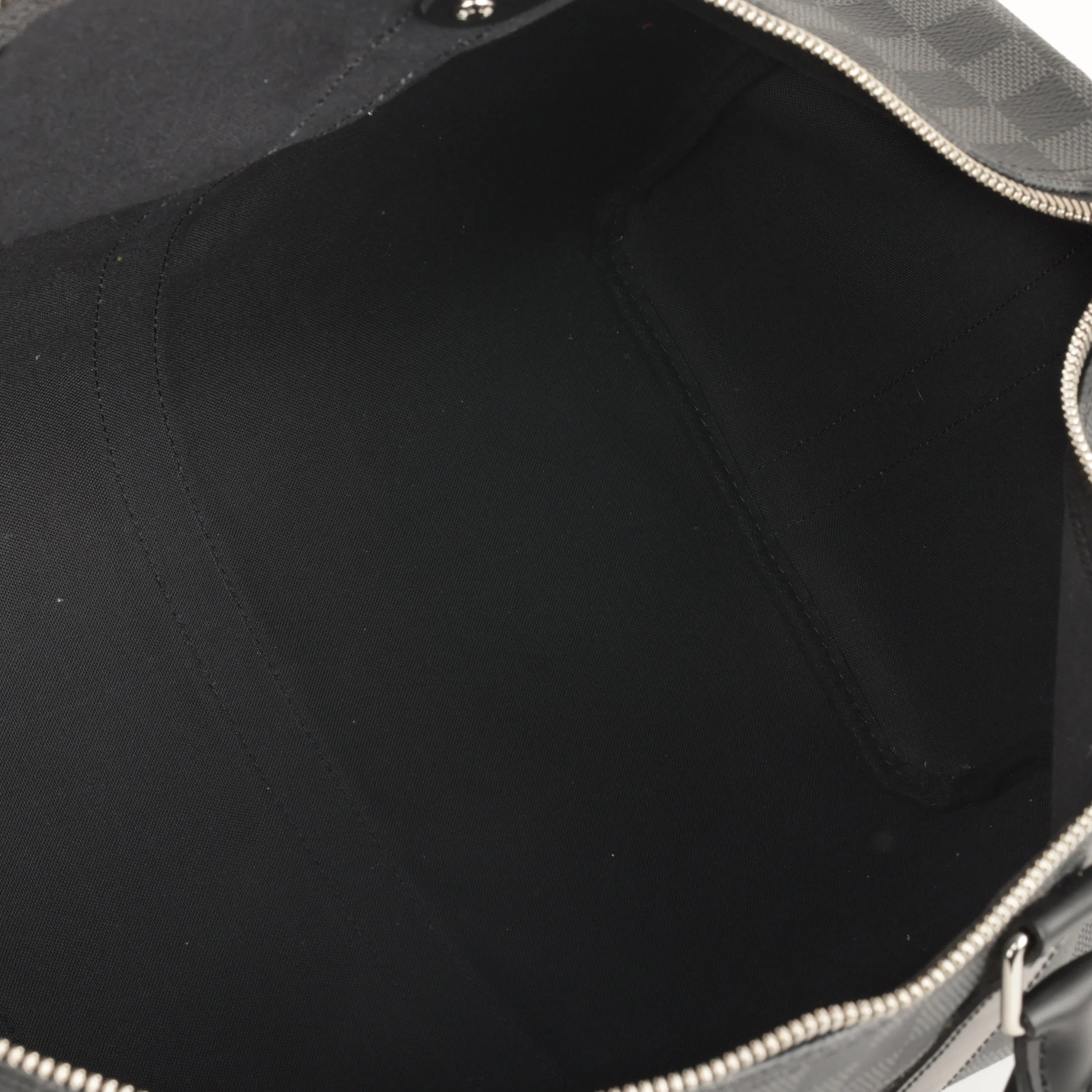 Louis Vuitton Keepall Bandoulière 45 - Damier Graphite | Silver Hardware - Image 6