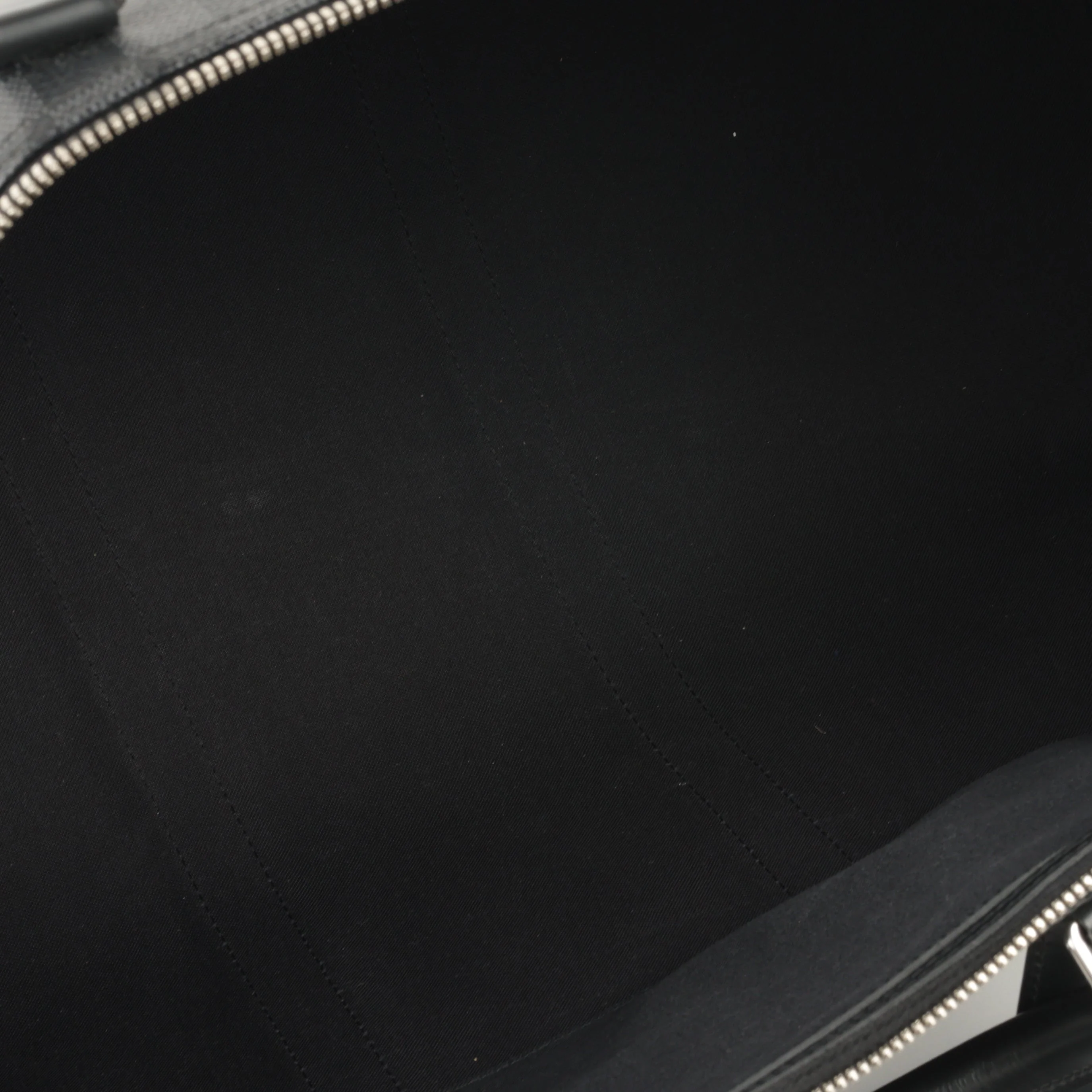 Louis Vuitton Keepall Bandoulière 55 - Damier Graphite | Silver Hardware - Image 10