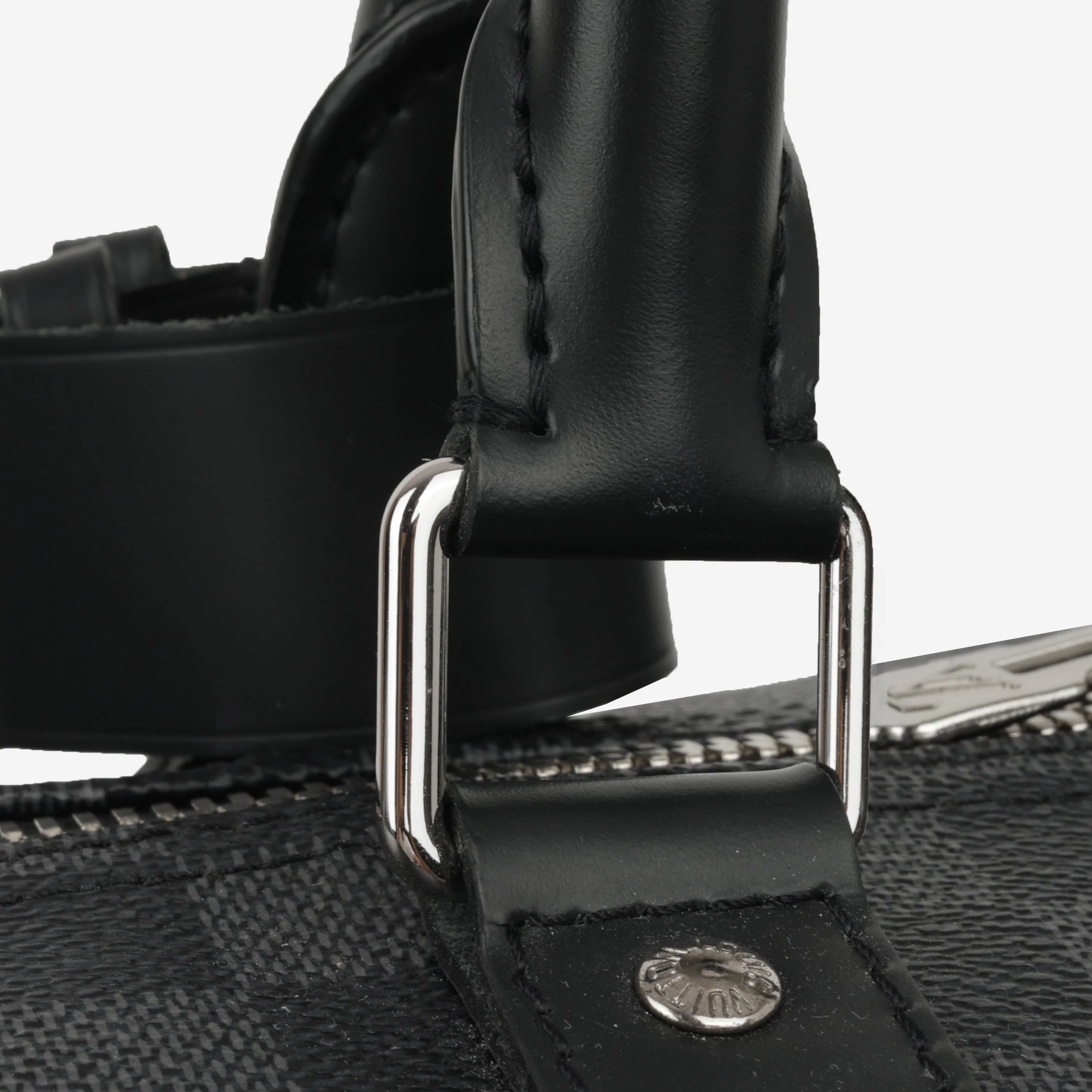 Louis Vuitton Keepall Bandoulière 55 - Damier Graphite | Silver Hardware - Image 14