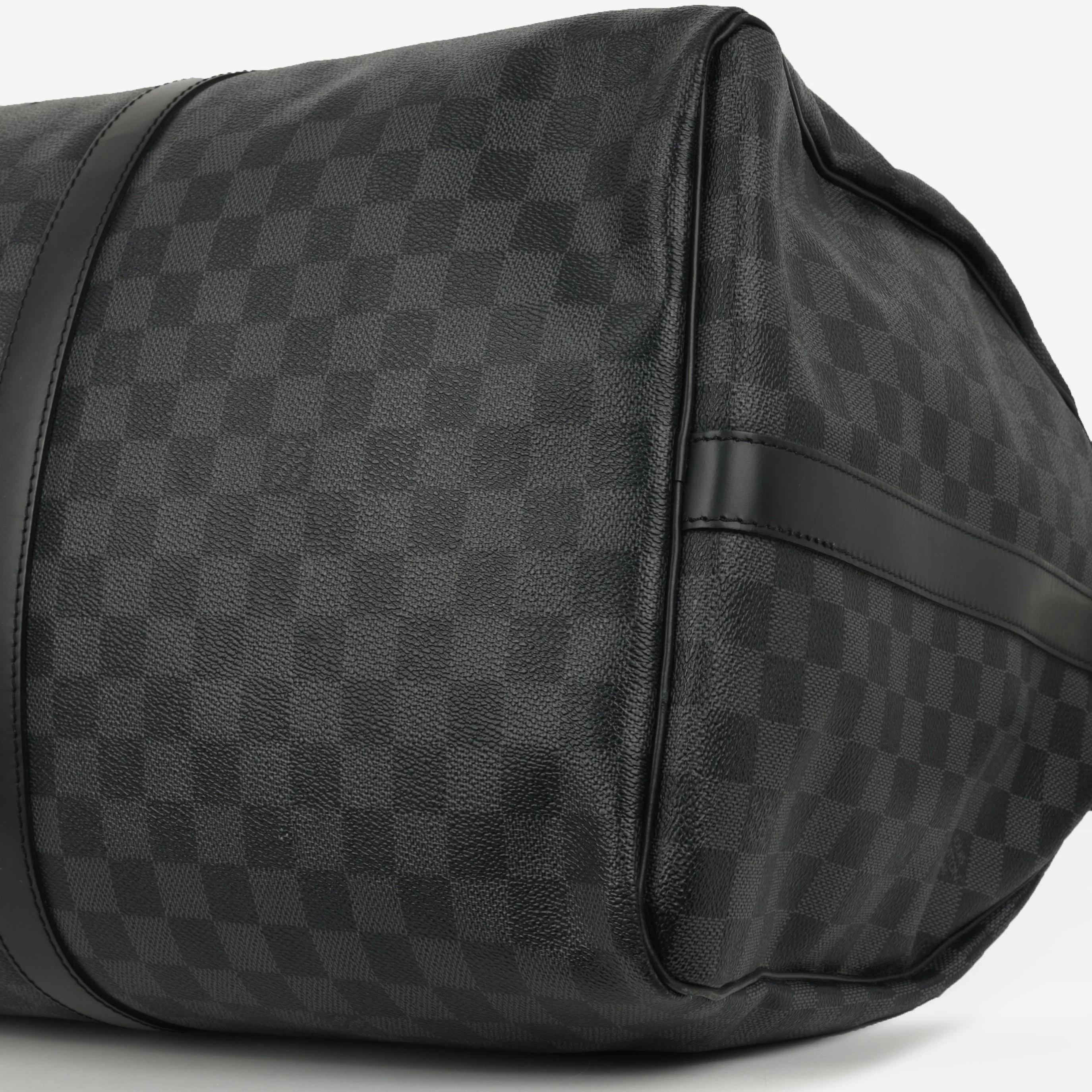 Louis Vuitton Keepall Bandoulière 55 - Damier Graphite | Silver Hardware - Image 5