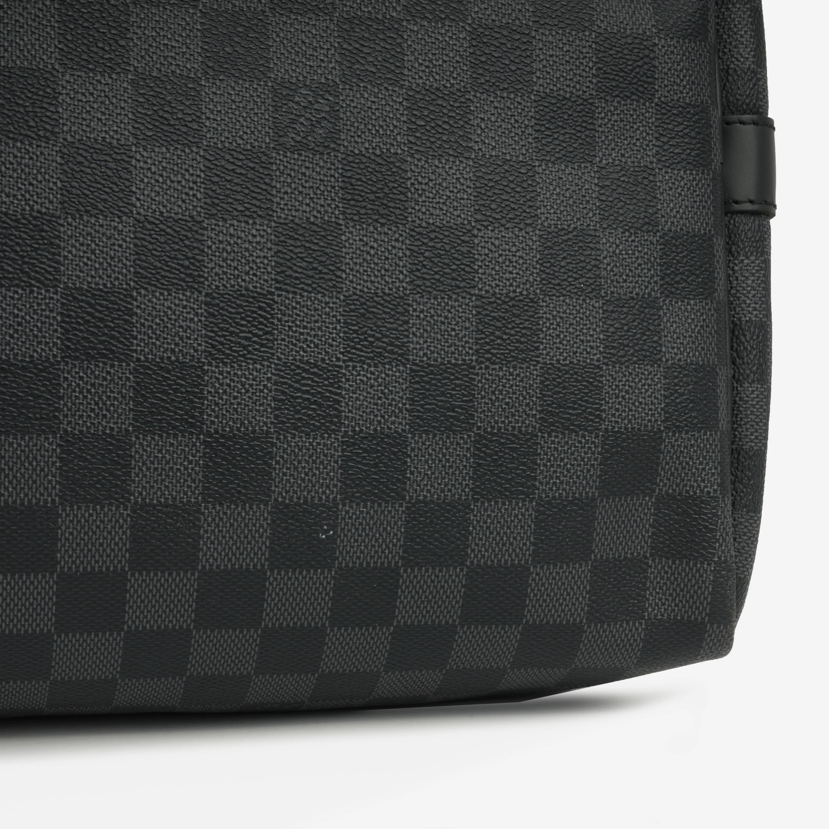 Louis Vuitton Keepall Bandoulière 55 - Damier Graphite | Silver Hardware - Image 6