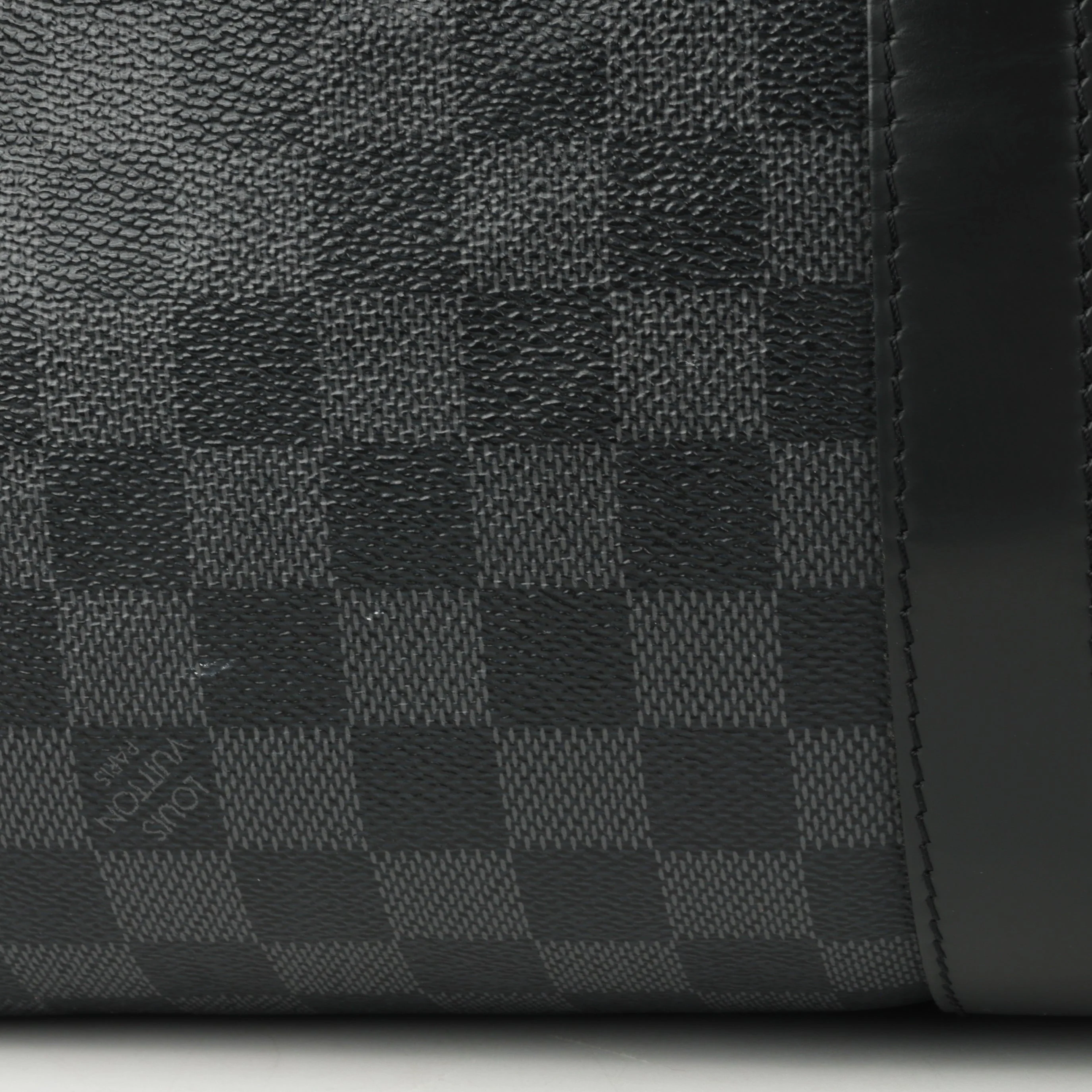 Louis Vuitton Keepall Bandoulière 55 - Damier Graphite | Silver Hardware - Image 7