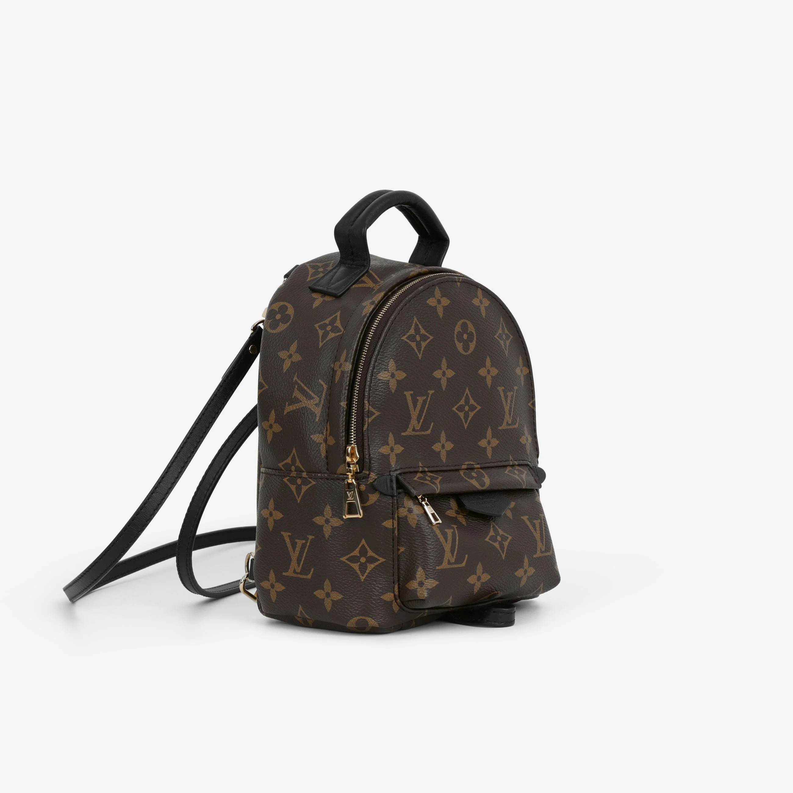 Louis Vuitton Mini Palm Spring Backpack - Monogram | Gold Hardware - Image 2