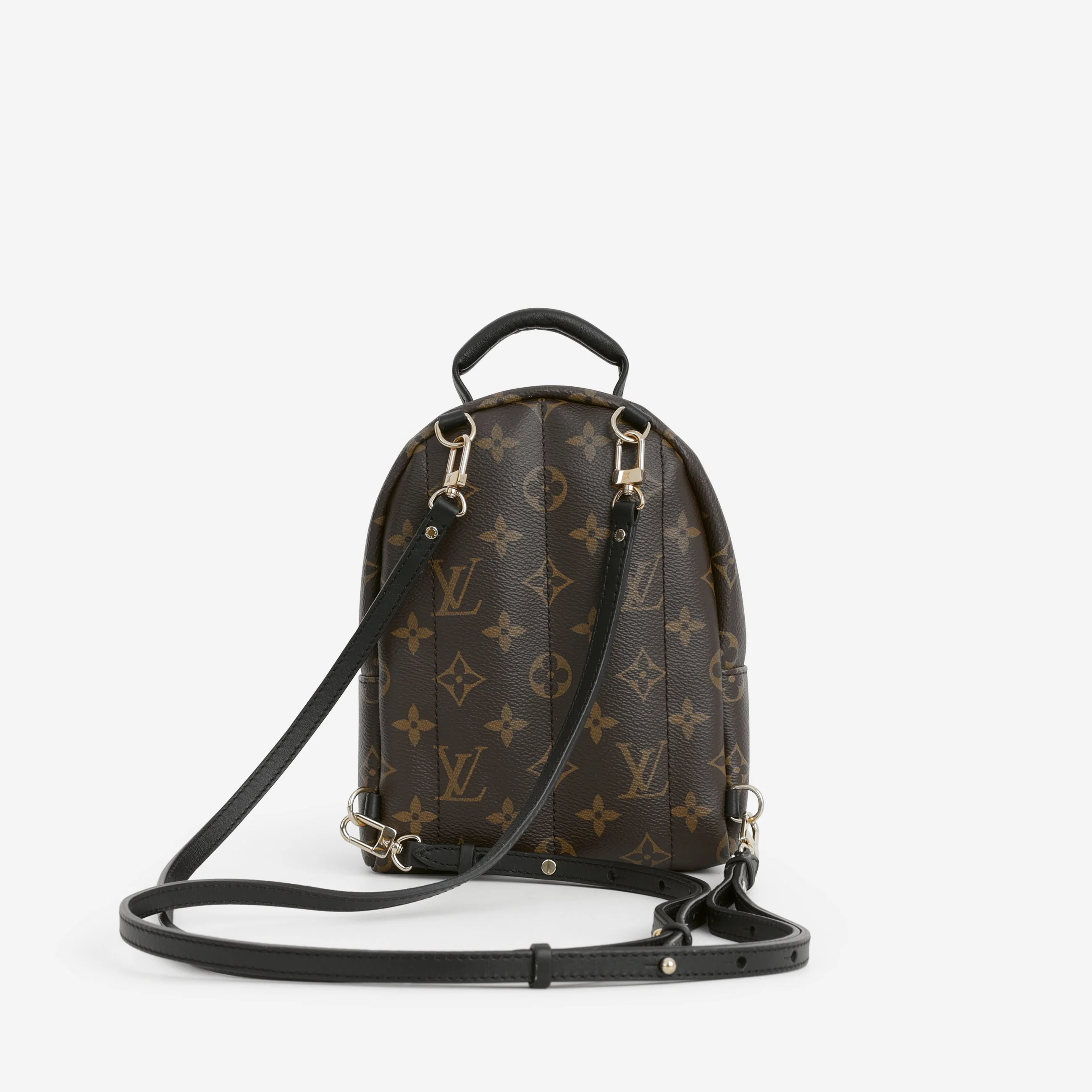 Louis Vuitton Mini Palm Spring Backpack - Monogram | Gold Hardware - Image 3