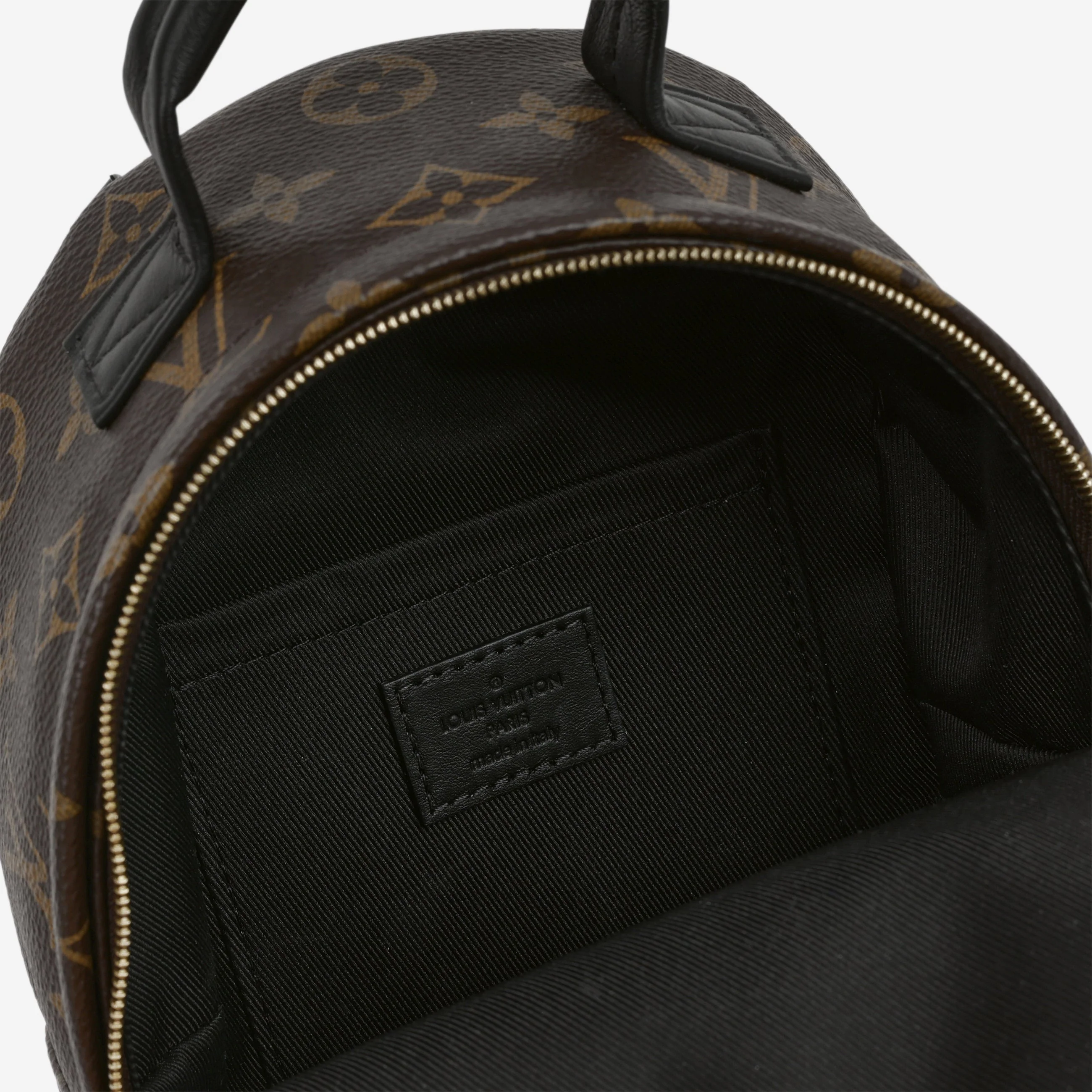 Louis Vuitton Mini Palm Spring Backpack - Monogram | Gold Hardware - Image 5