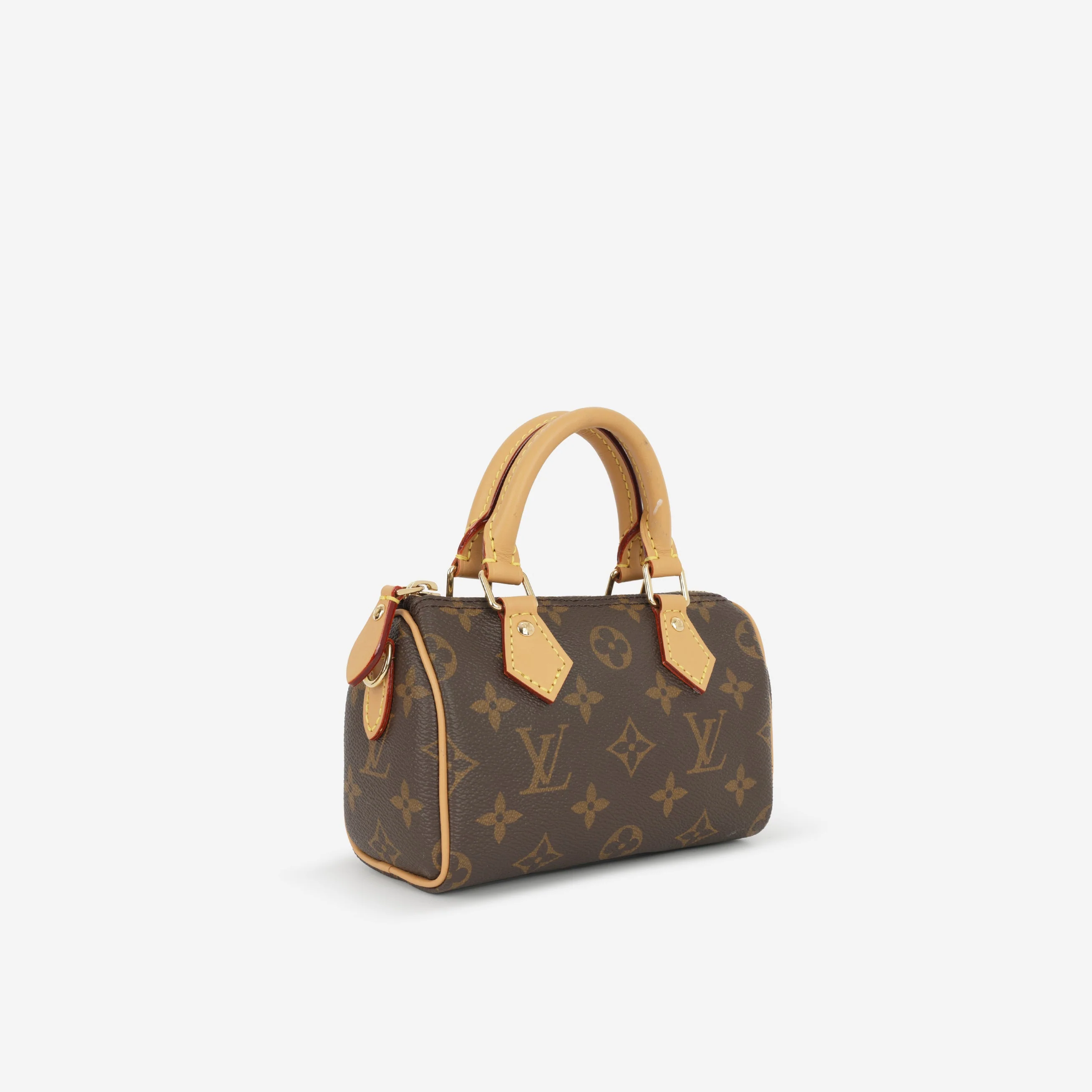 Louis Vuitton Nano Speedy - Monogram | Gold Hardware - Image 2