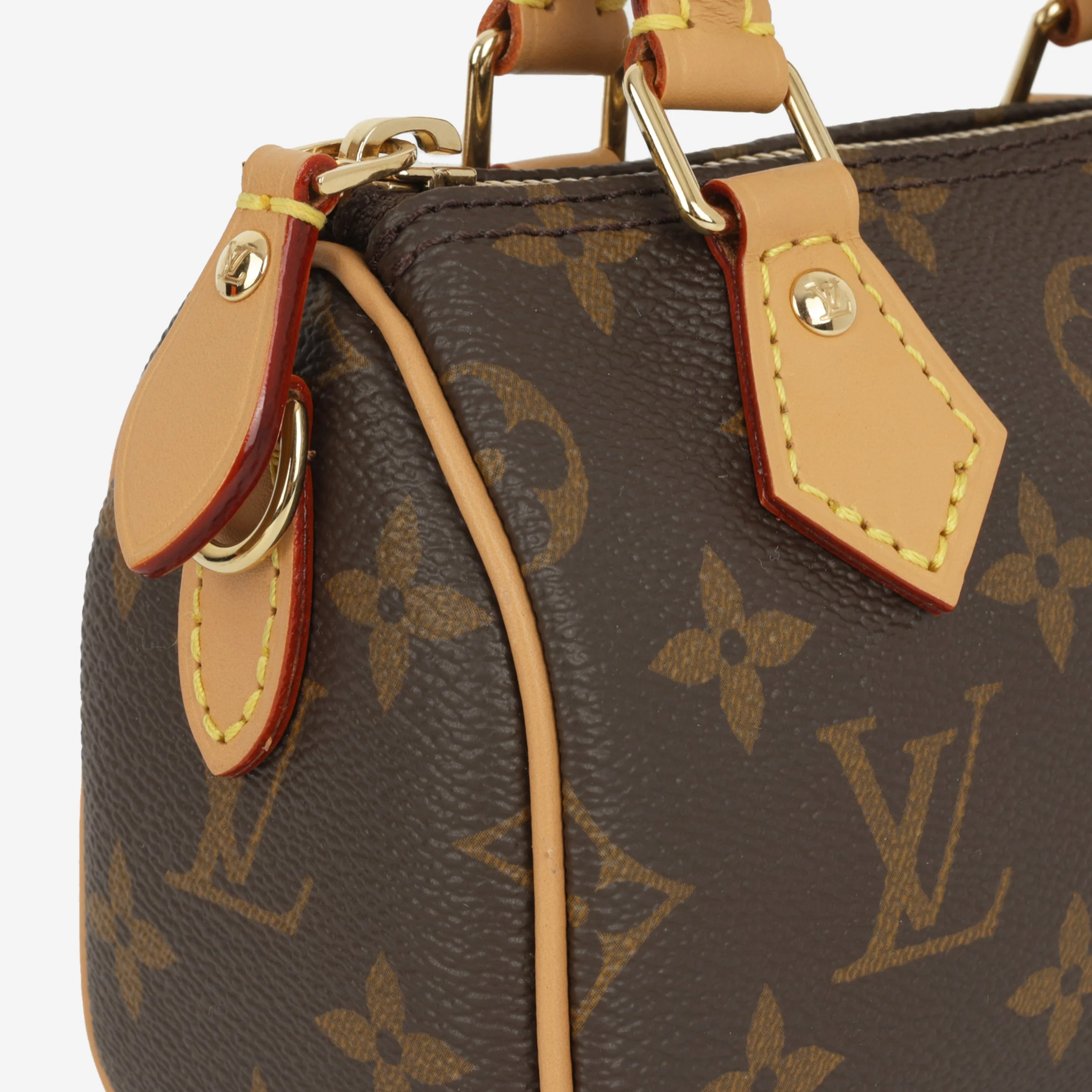 Louis Vuitton Nano Speedy - Monogram | Gold Hardware - Image 5
