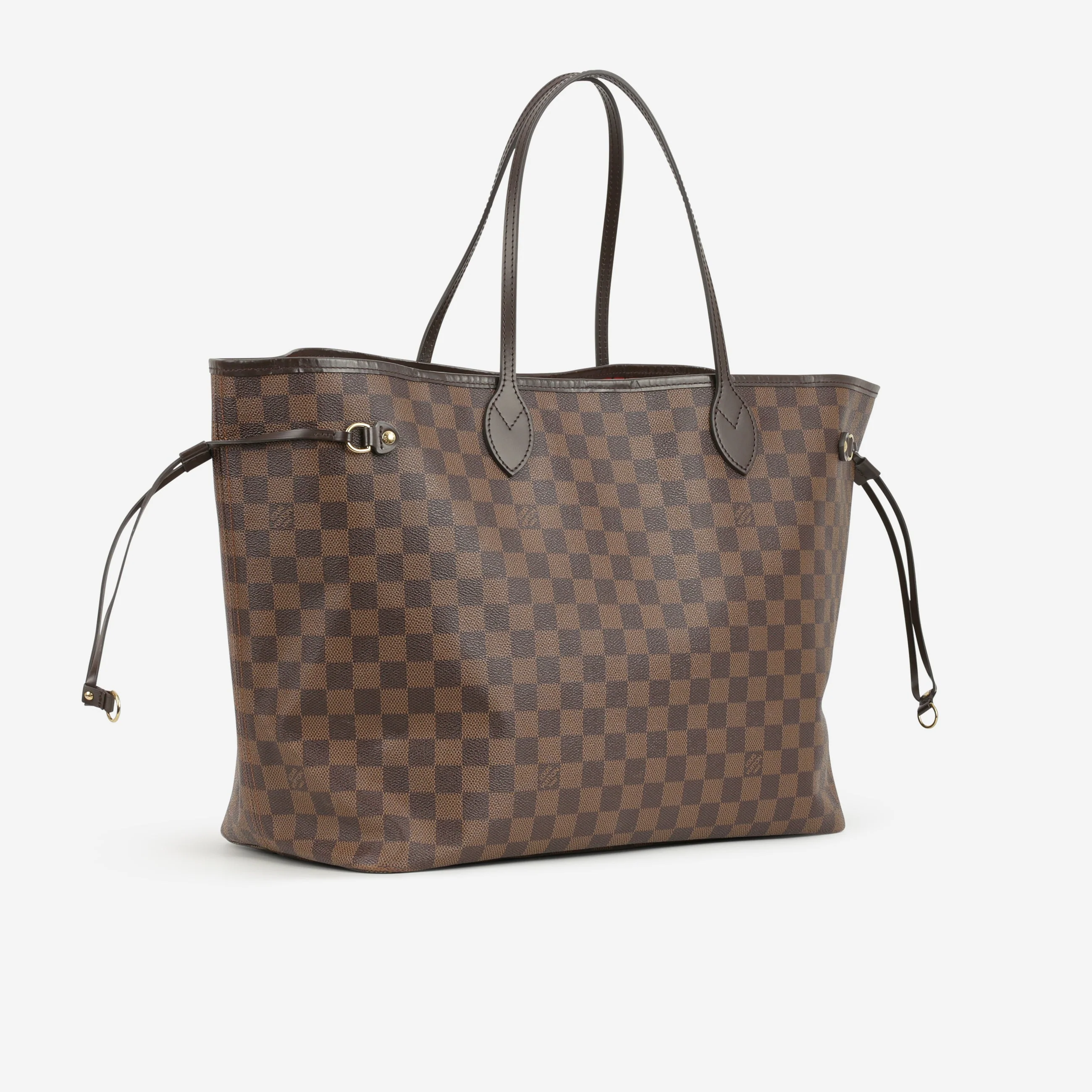 Louis Vuitton Neverfull GM - Damier Ebene Canvas | Gold Hardware - Image 2