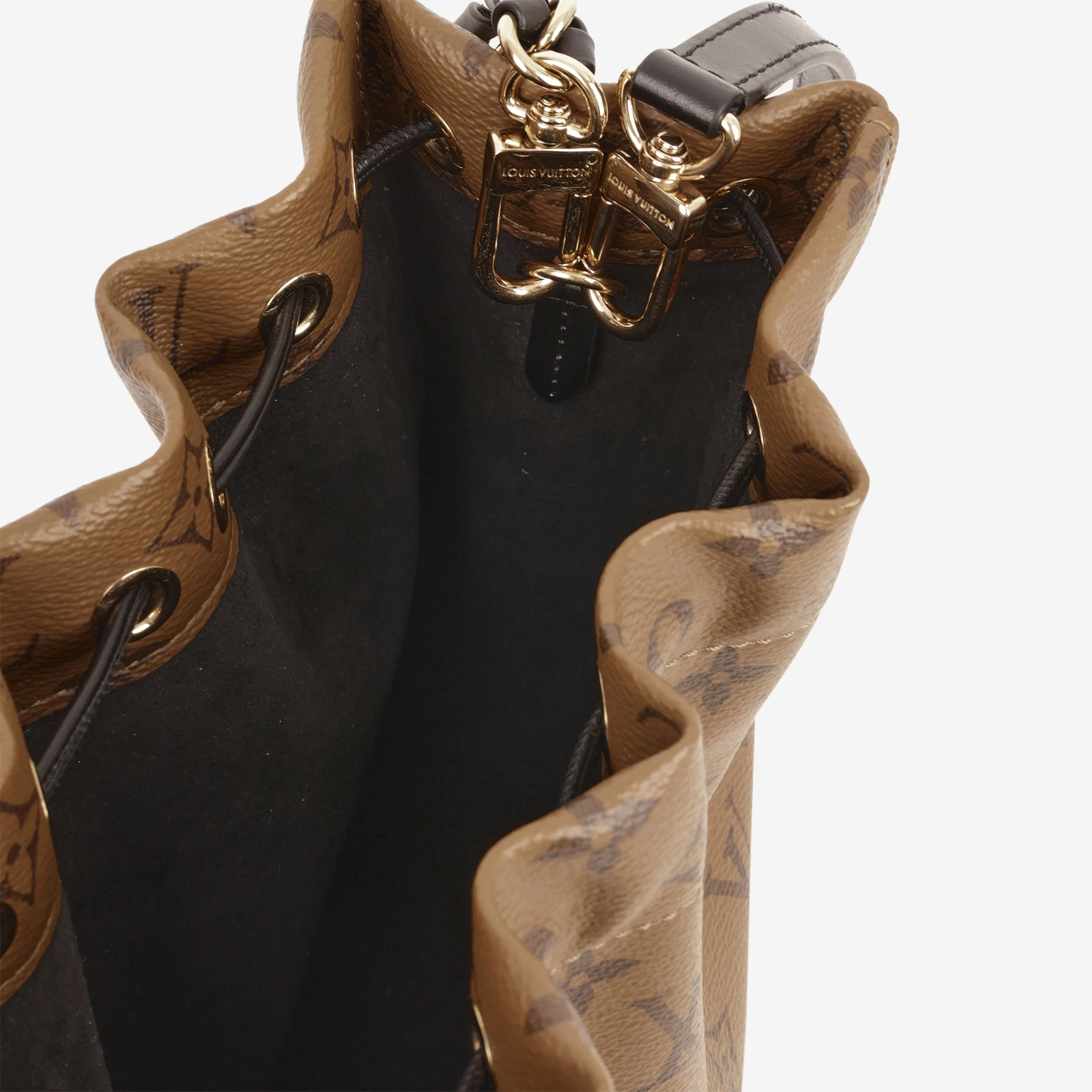 Louis Vuitton Noe Trunk PM - Reverse Monogram | Gold Hardware - Image 5