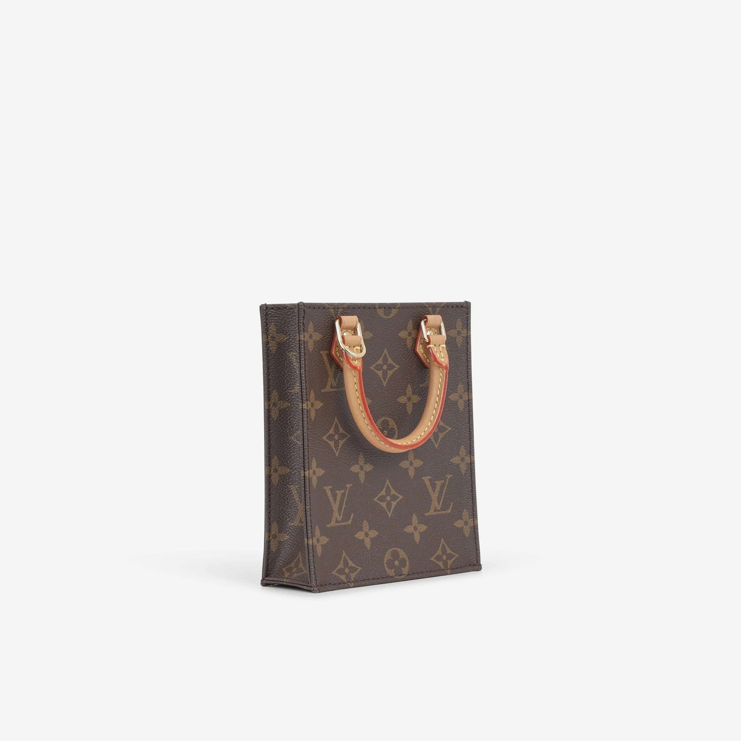 Louis Vuitton Petit Sac Plat - Monogram | Gold Hardware - Image 3