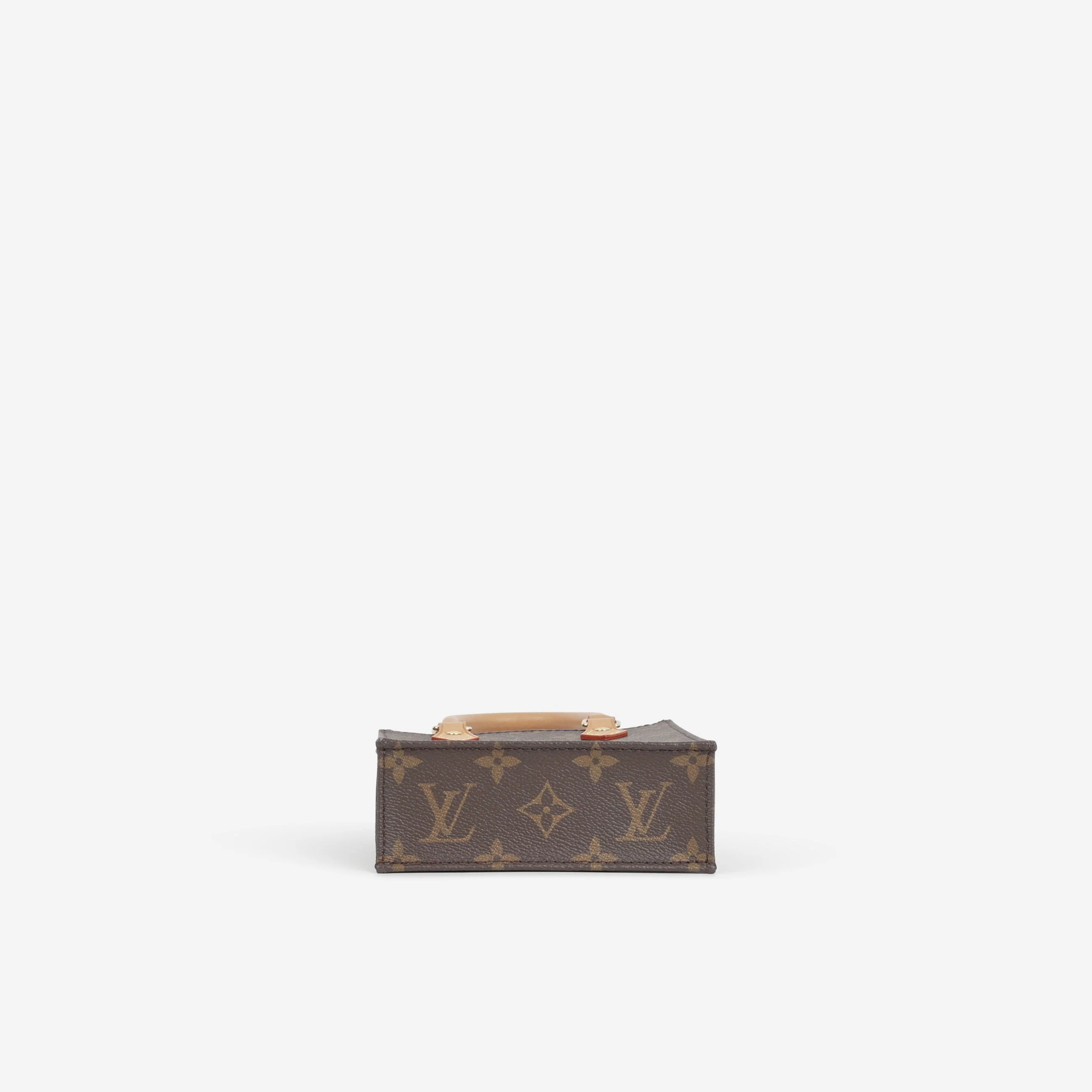Louis Vuitton Petit Sac Plat - Monogram | Gold Hardware - Image 4
